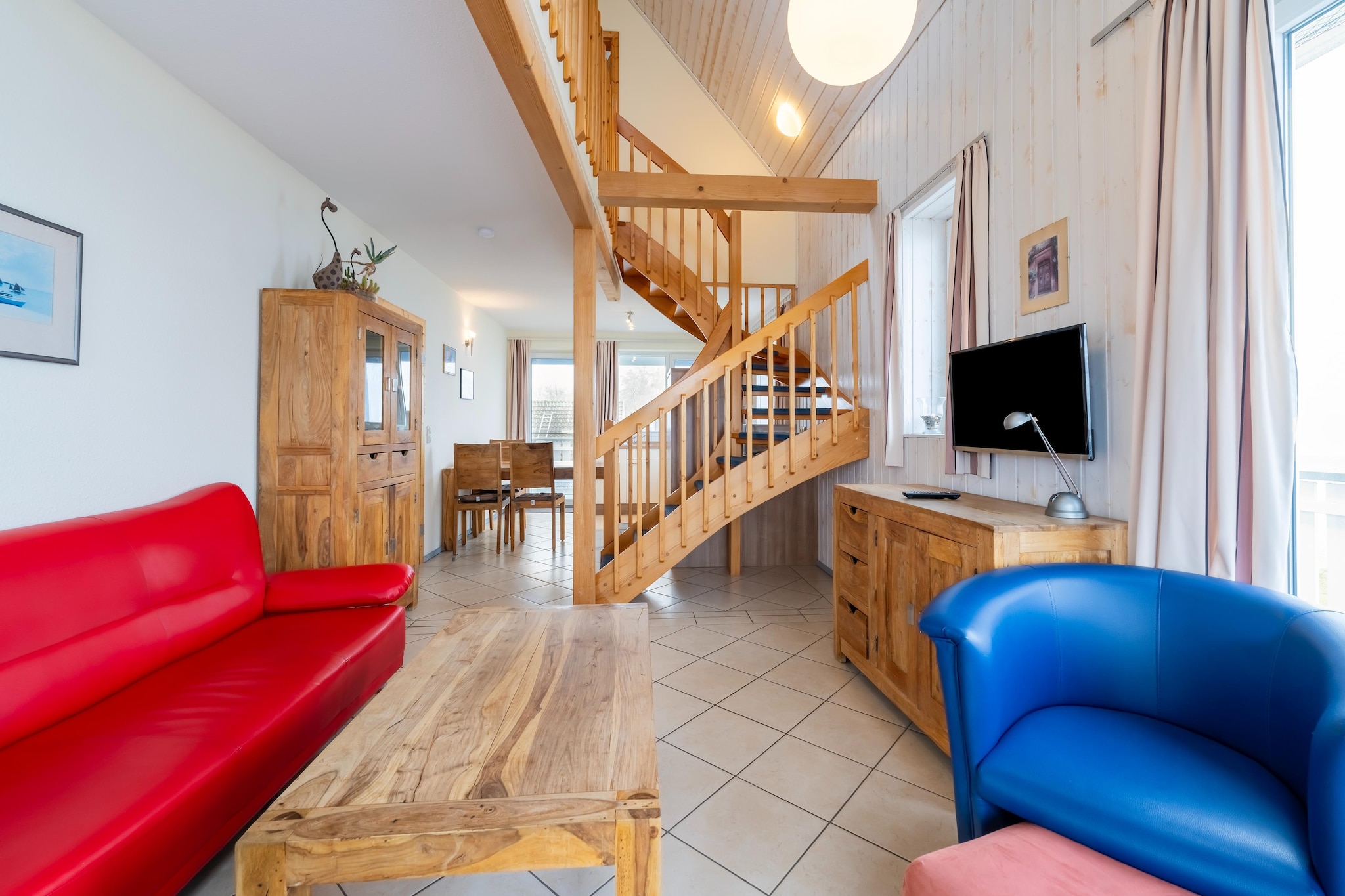 Kapitänsdeck 4 Pers 453-Woonkamer
