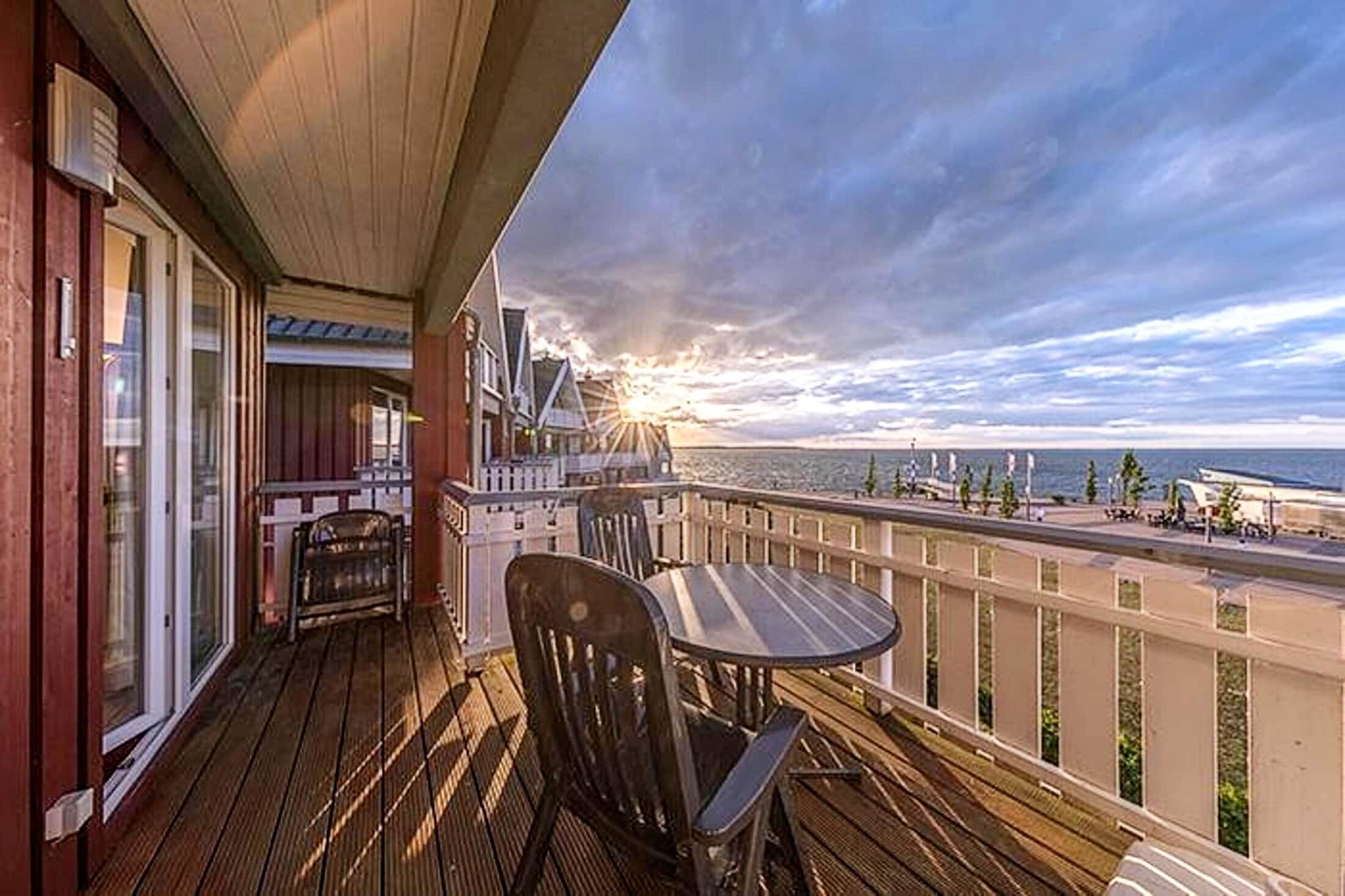 Kapitänsdeck 6 Pers 435-Terrasbalkon