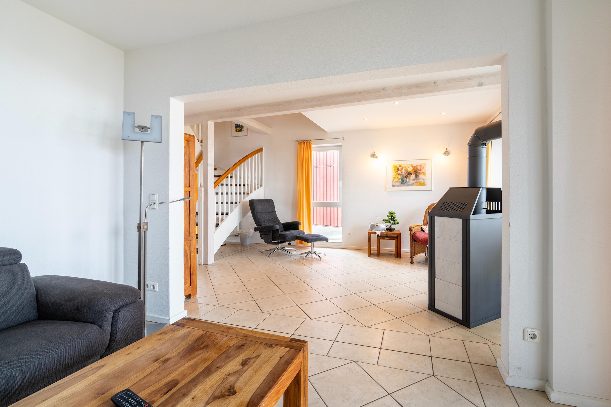 Kapitänsdeck 6 Pers 454-Woonkamer