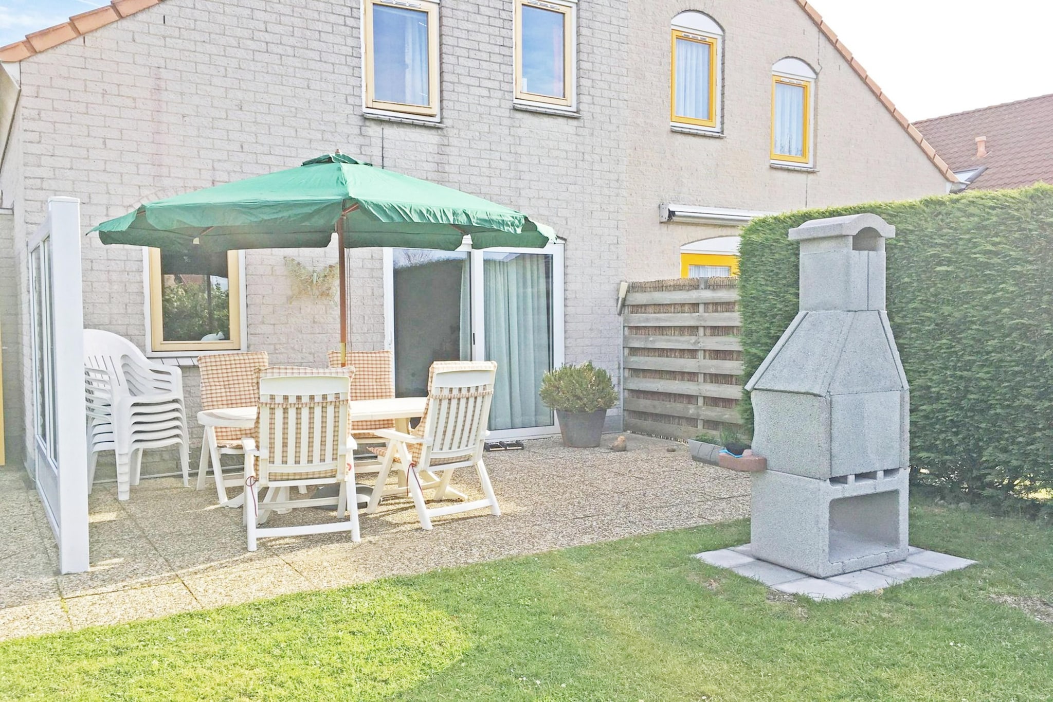 Fort Soleil 29 Zeezwaluw Breskens - Terrasbalkon