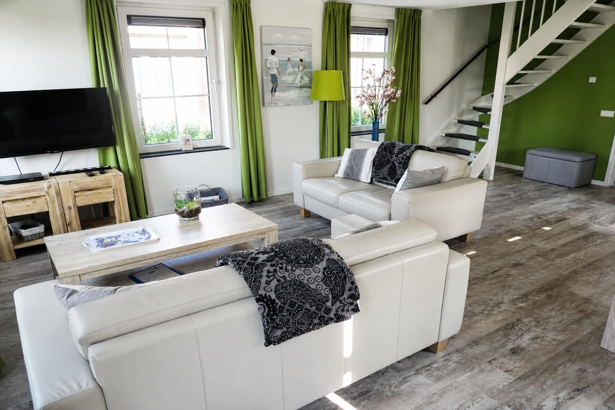 Landgoed de Lente 28 Tulp Breskens - Woonkamer