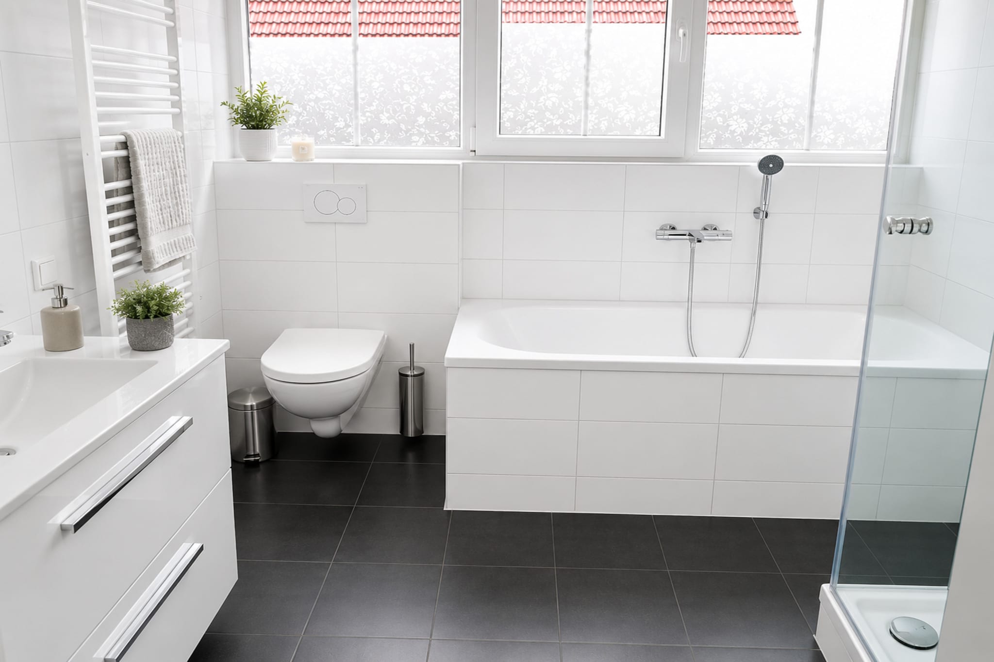 Landgoed de Lente 30 Tulp Breskens - Badezimmer