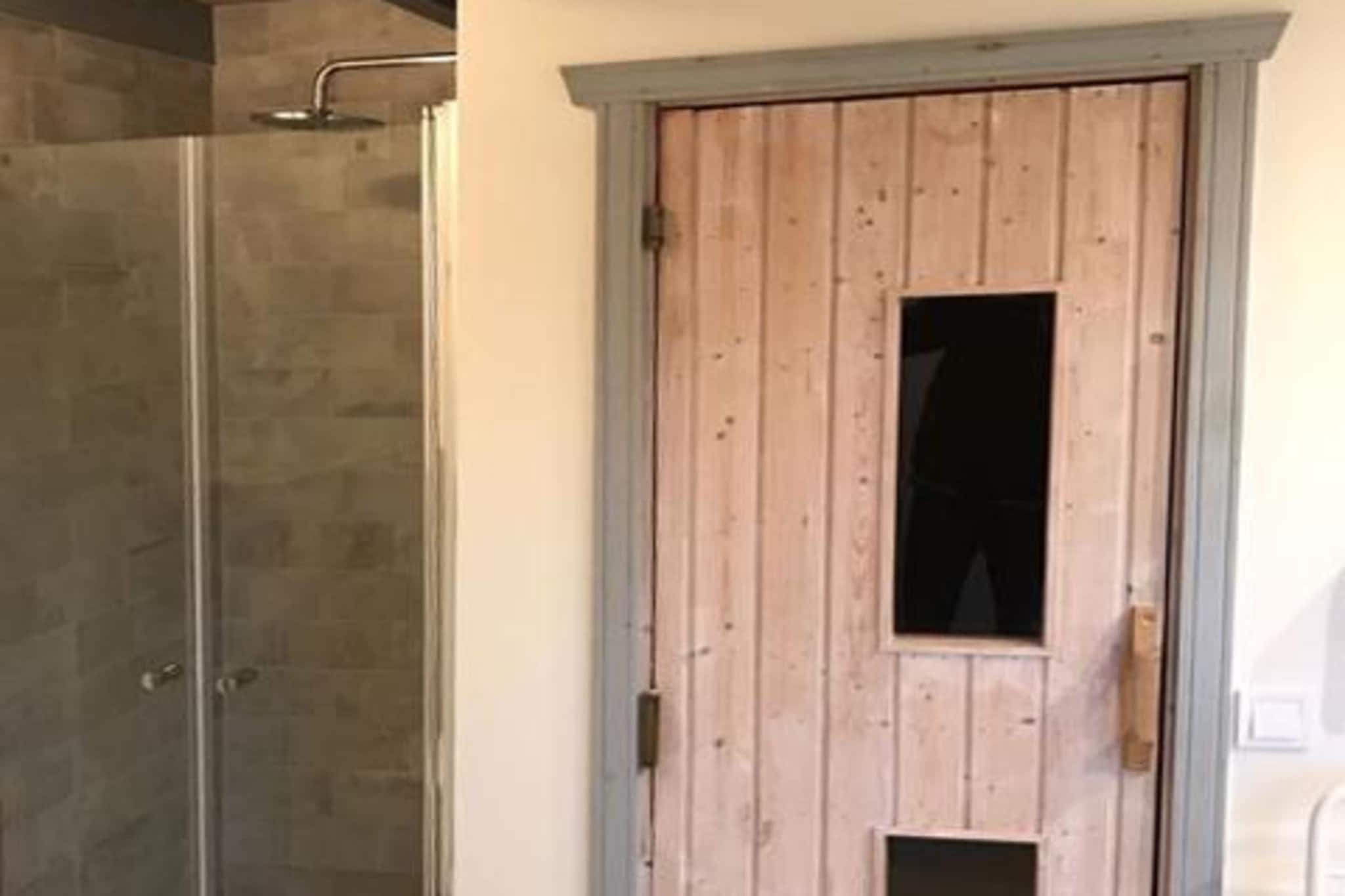 FH Wildgans Comfort mit Sauna & Kaminofen 81 qm 77-Badkamer