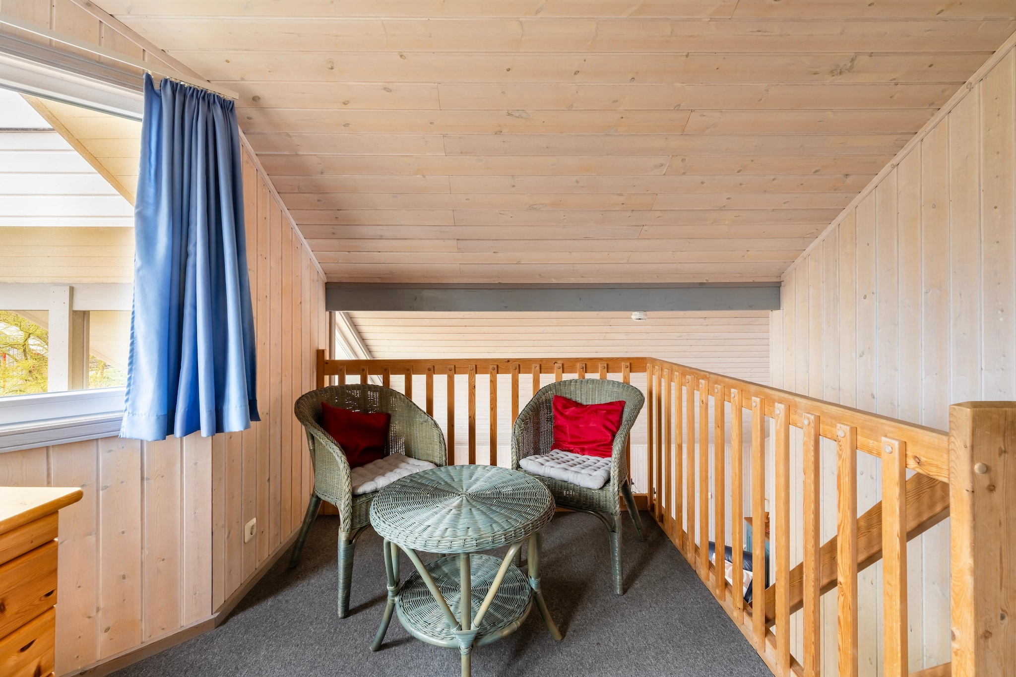 FH Wildgans Comfort mit Sauna & Kaminofen 81 qm 84-Overloop