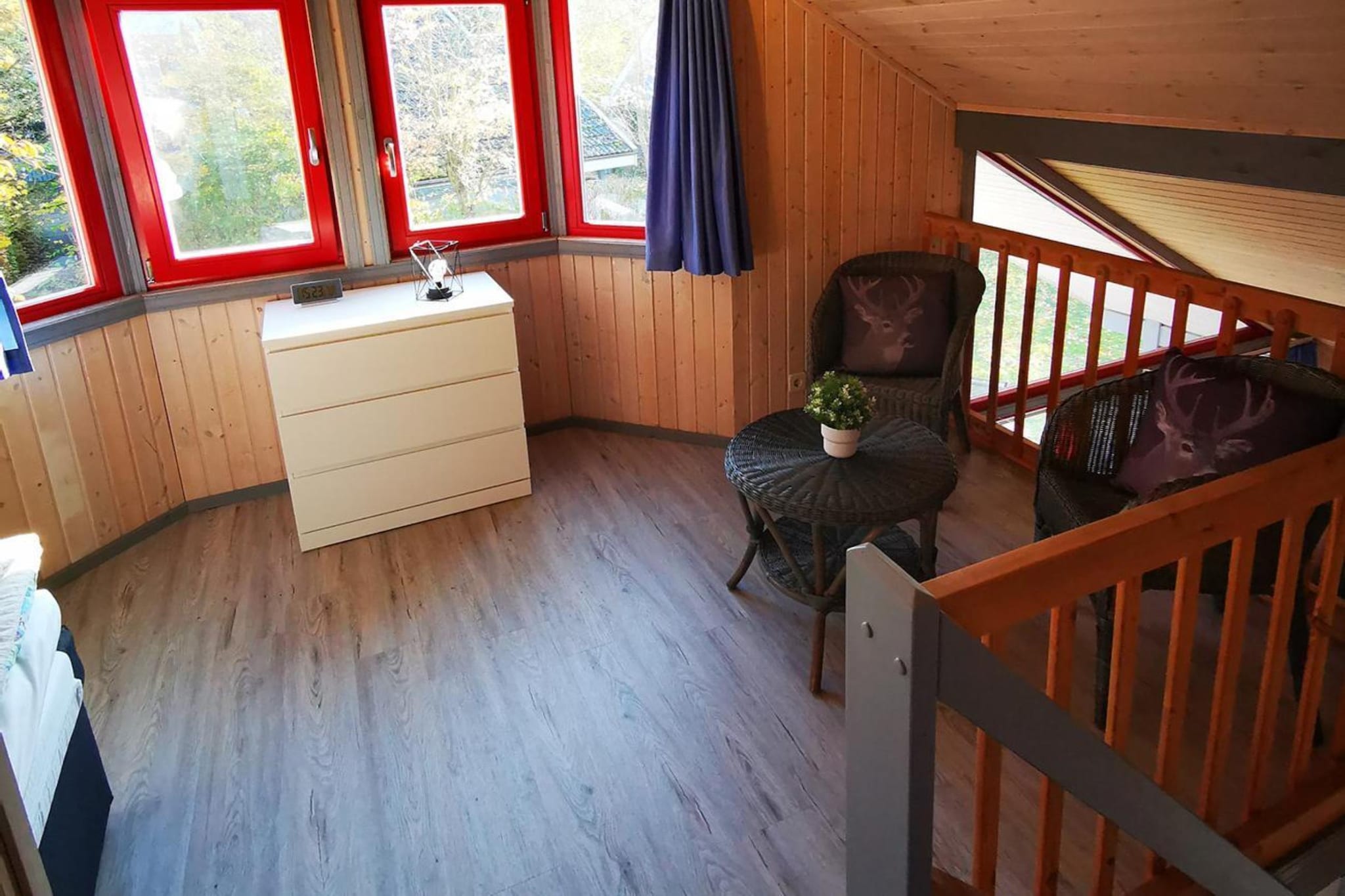 FH Wildgans Comfort mit Sauna & Kaminofen 81 qm 117-Overloop