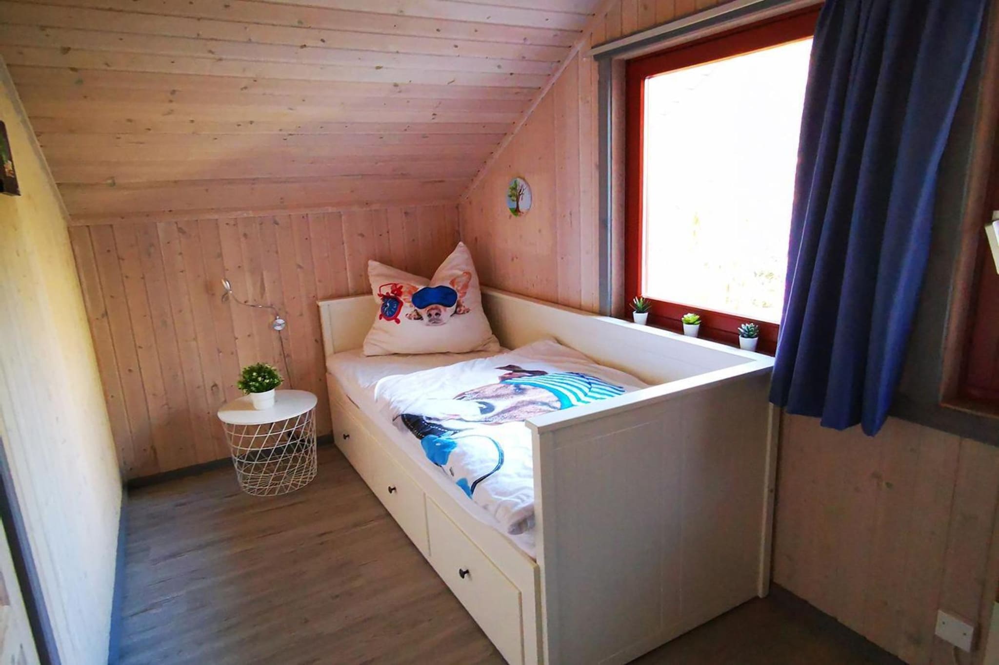 FH Wildgans Comfort mit Sauna & Kaminofen 81 qm 117-Woonkamer