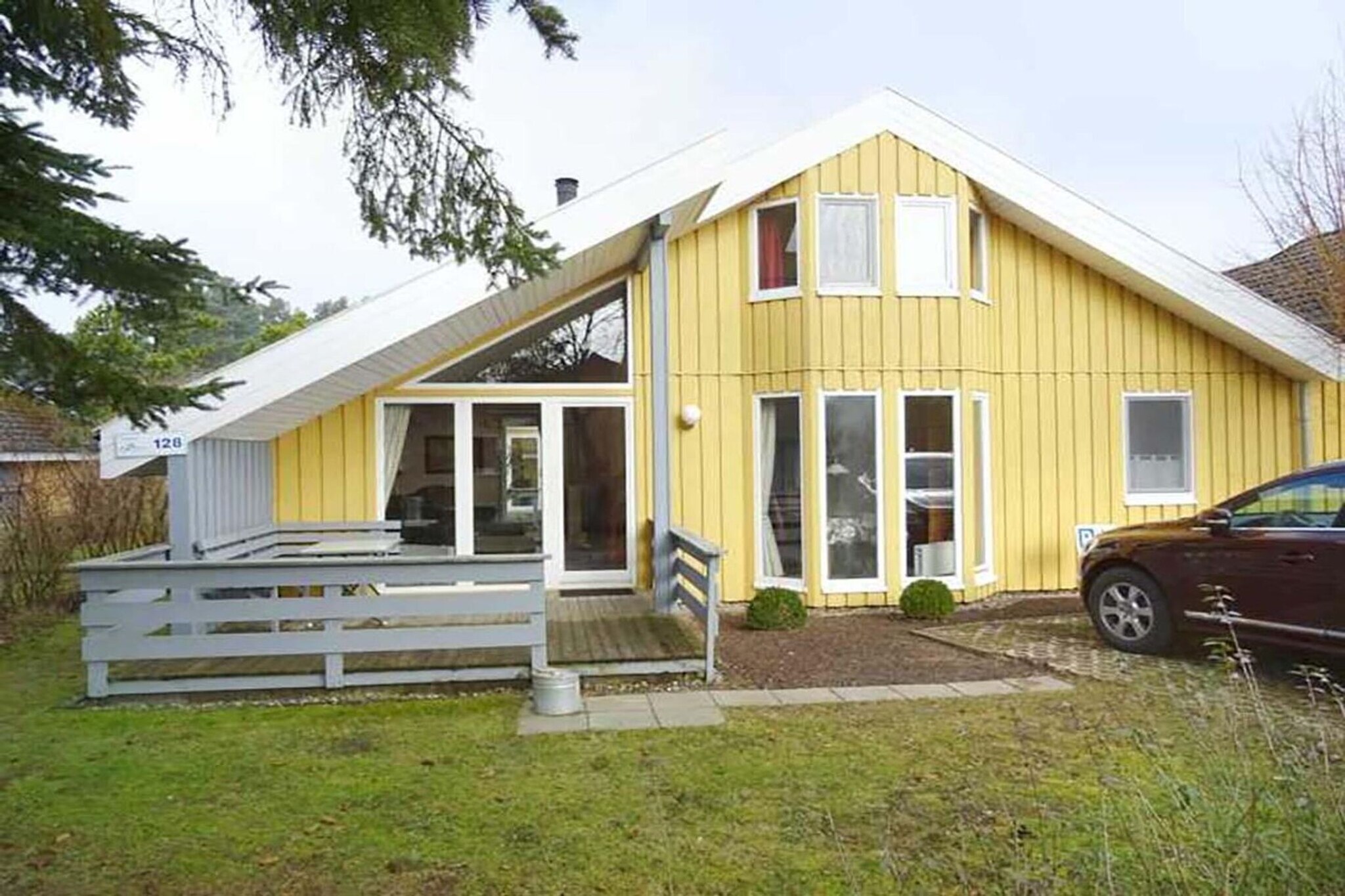 Ferienhaus im skandinavischen Stil