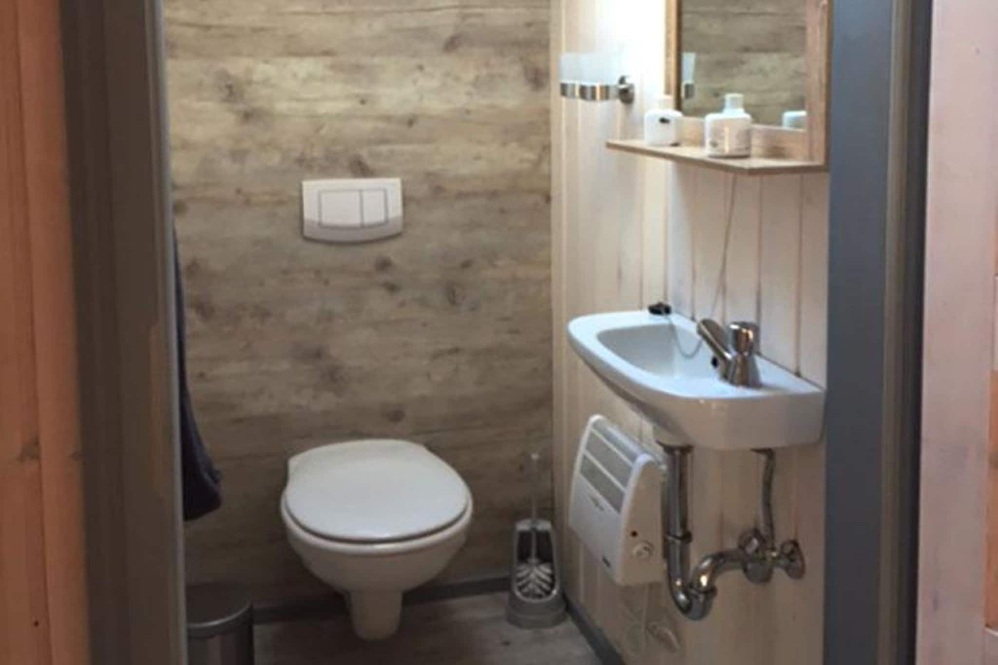 FH Wildgans Comfort mit Sauna & Kaminofen 81 qm 156-Badkamer