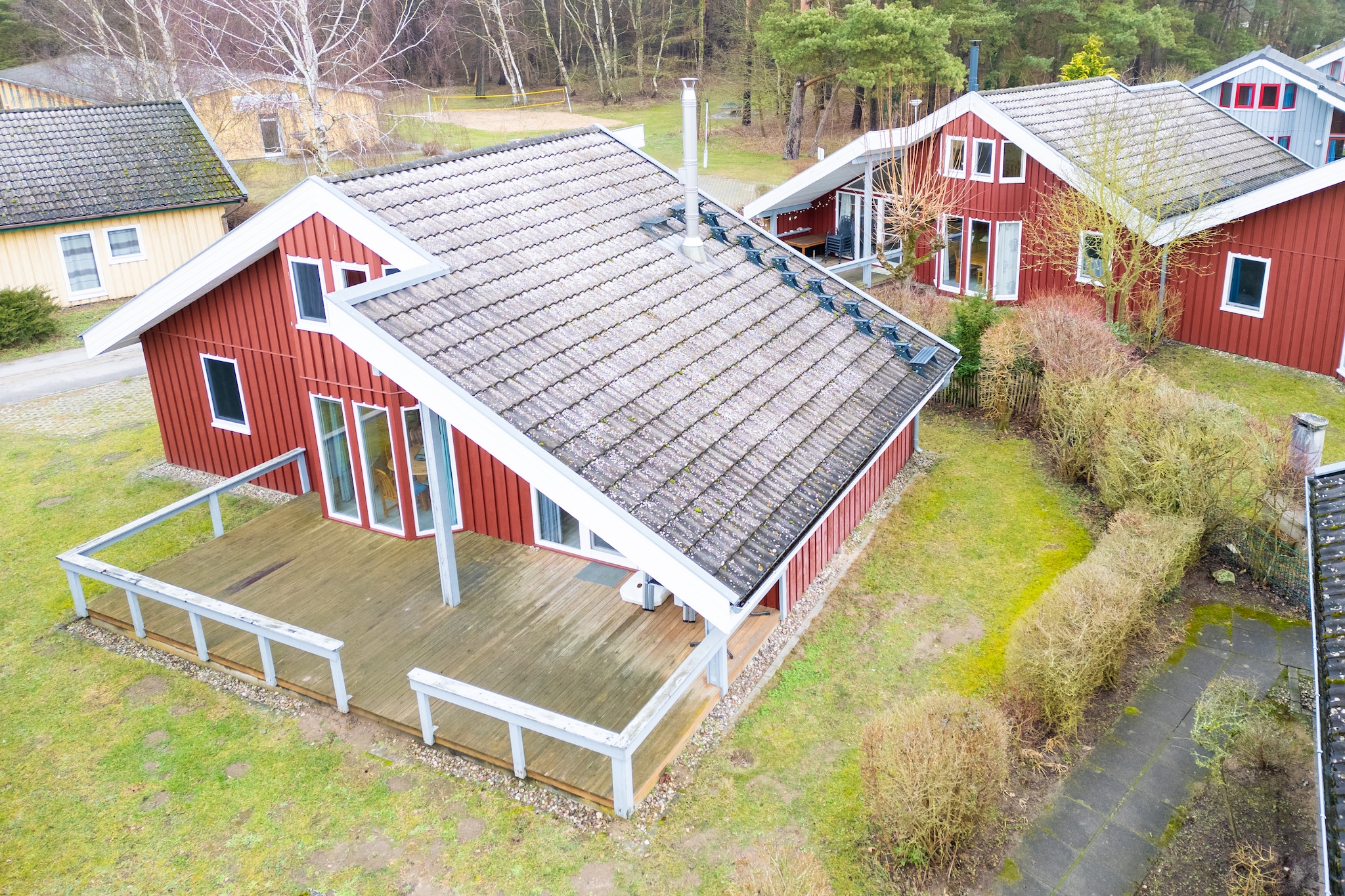 Ferienhaus im skandinavischen Stil