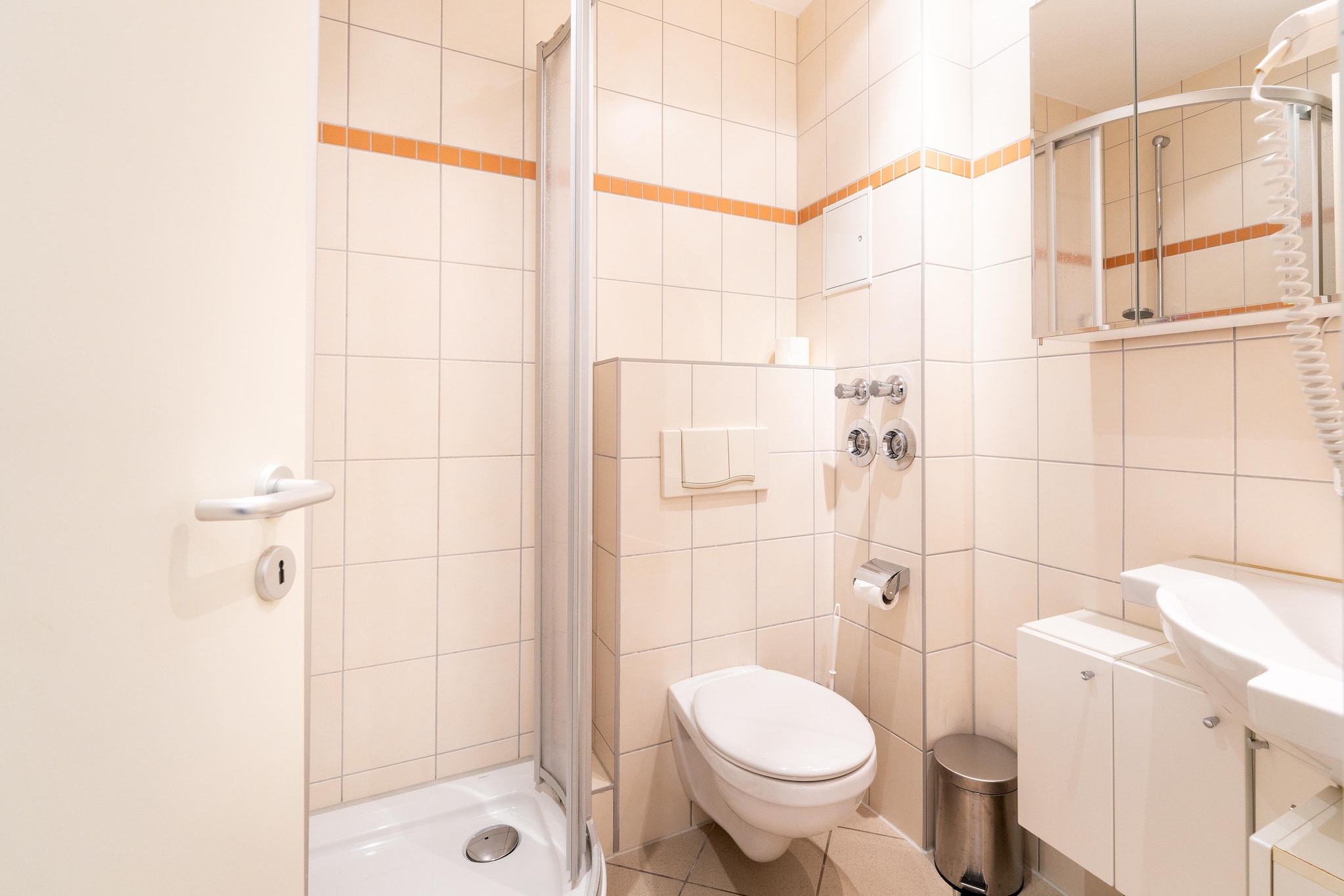 Apartment Strandläufer 111-Badkamer