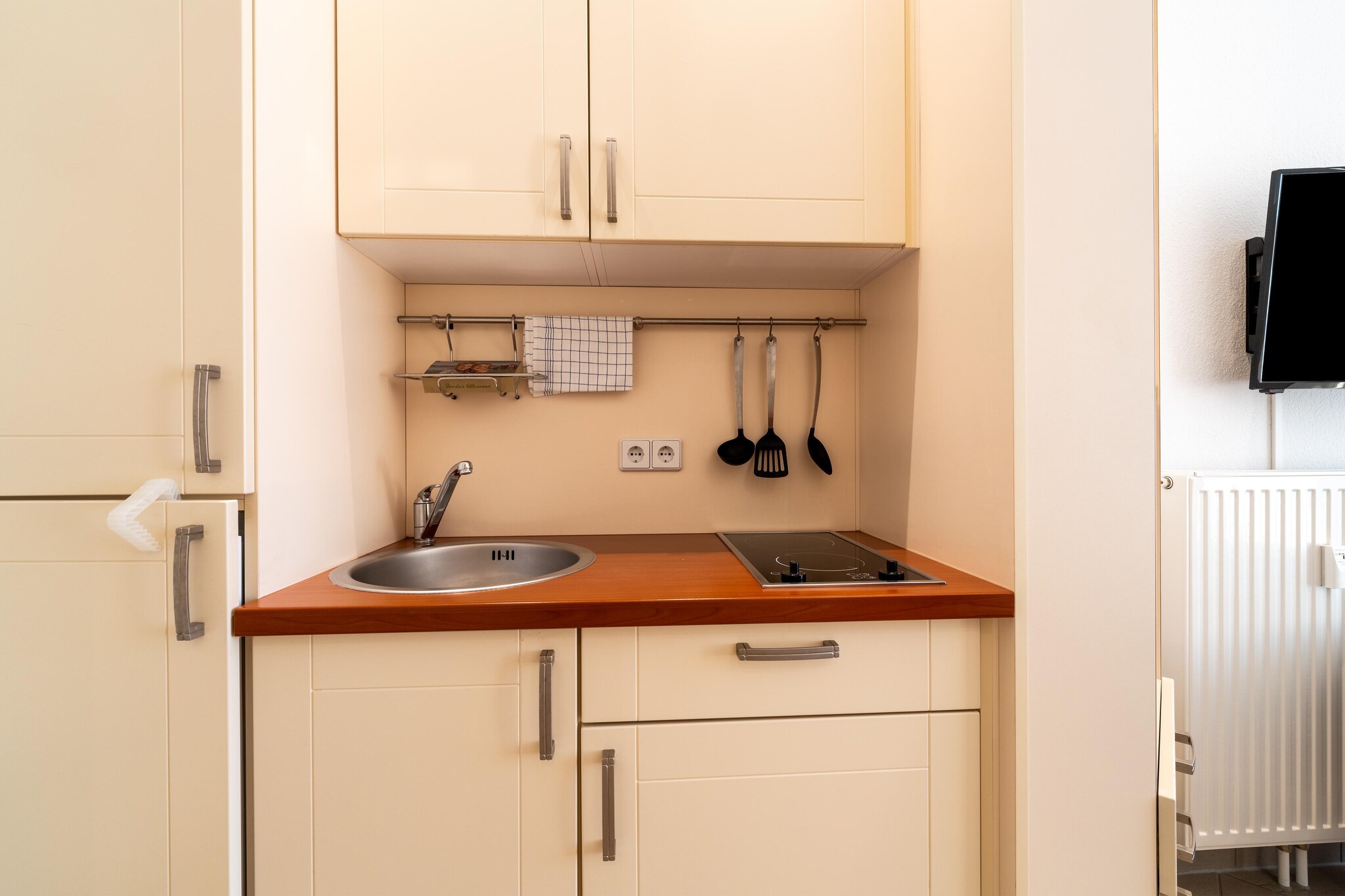 Apartment Strandläufer 116-Keuken