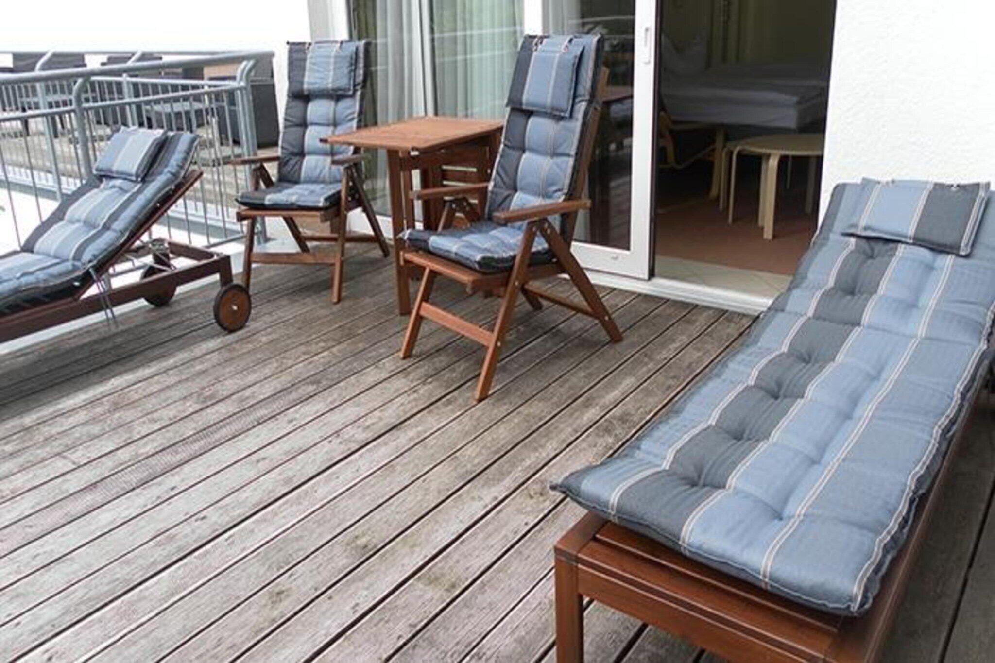 Strandläufer Classic 211-Terrasbalkon