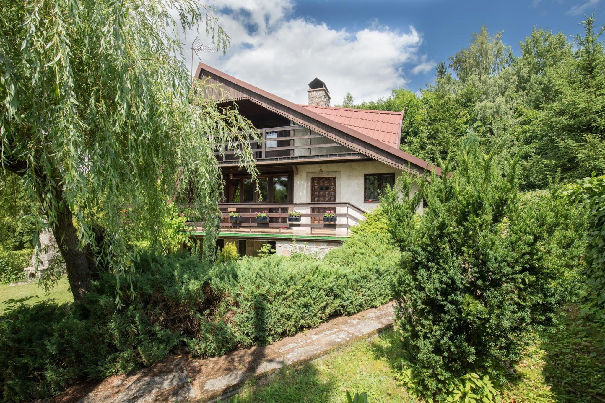 Holiday home in Przewoz-Exterior in summer