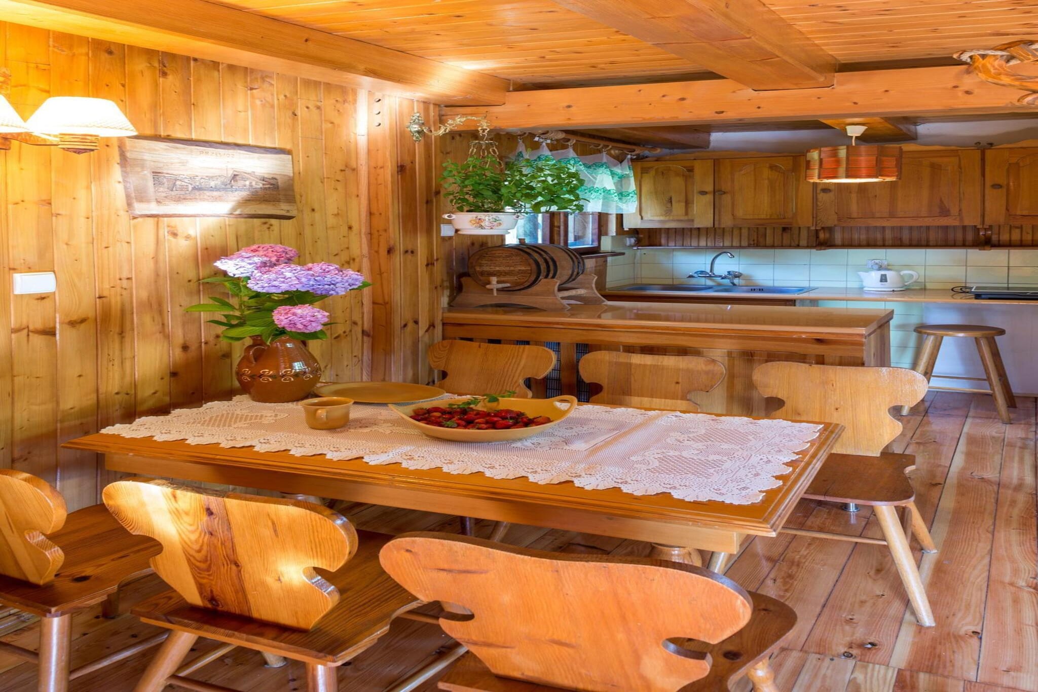 Holiday home in Przewoz-Living room