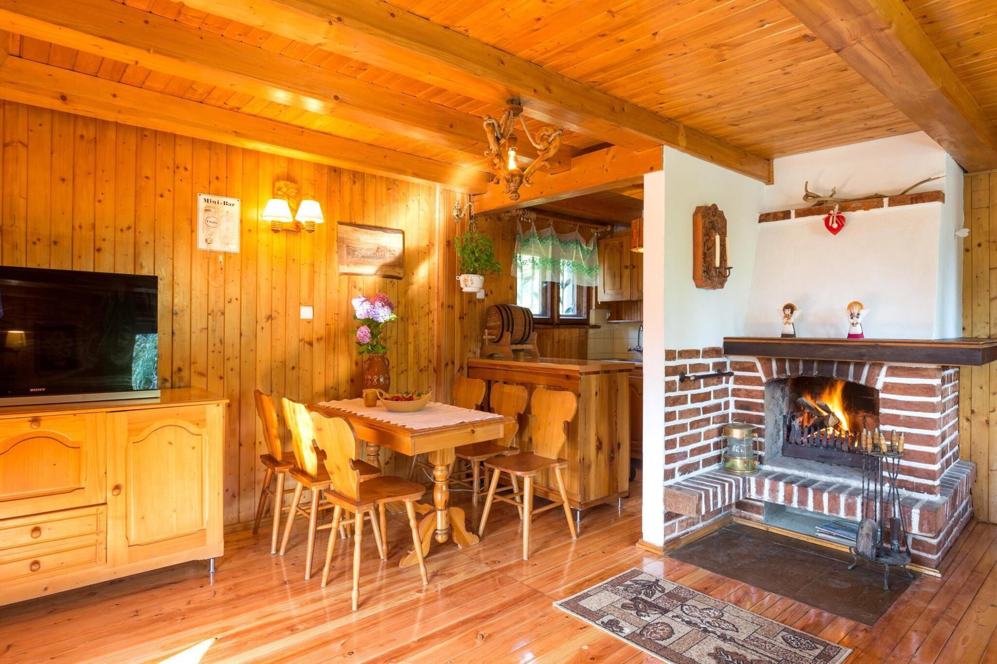 Holiday home in Przewoz-Living room