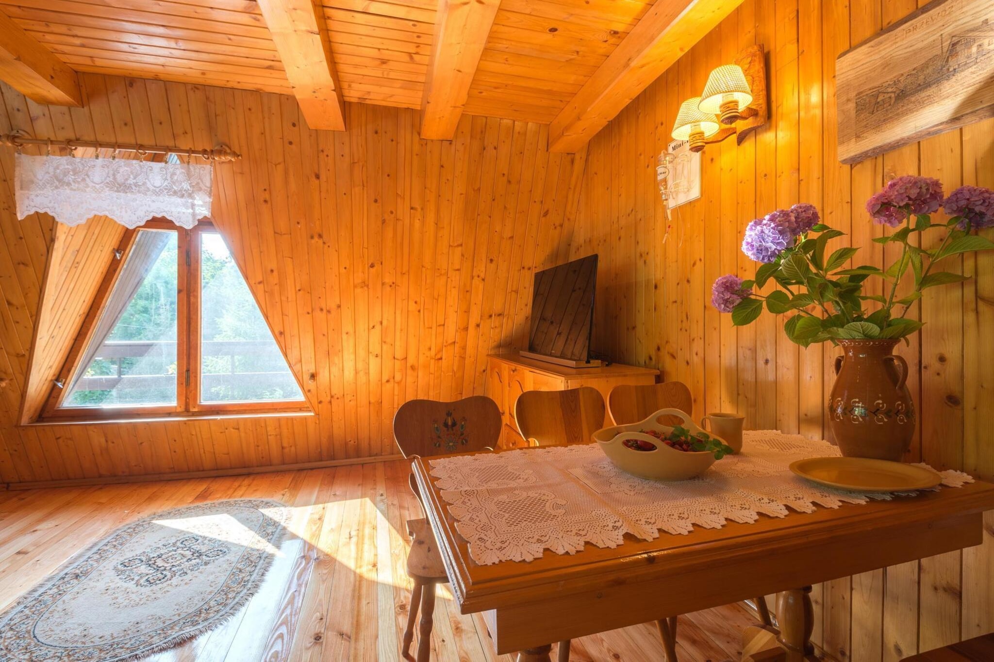 Holiday home in Przewoz-Living room