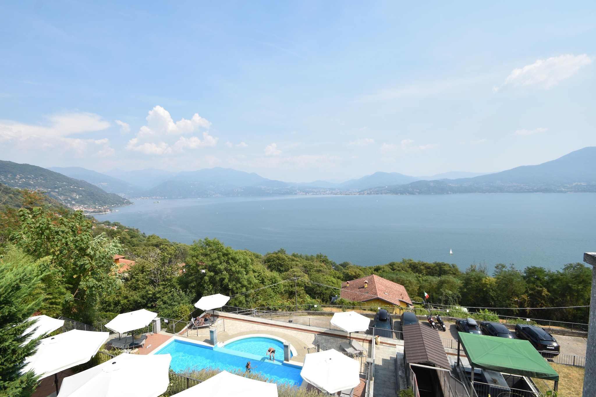 Terrazza Vista Lago - Uitzicht zomer