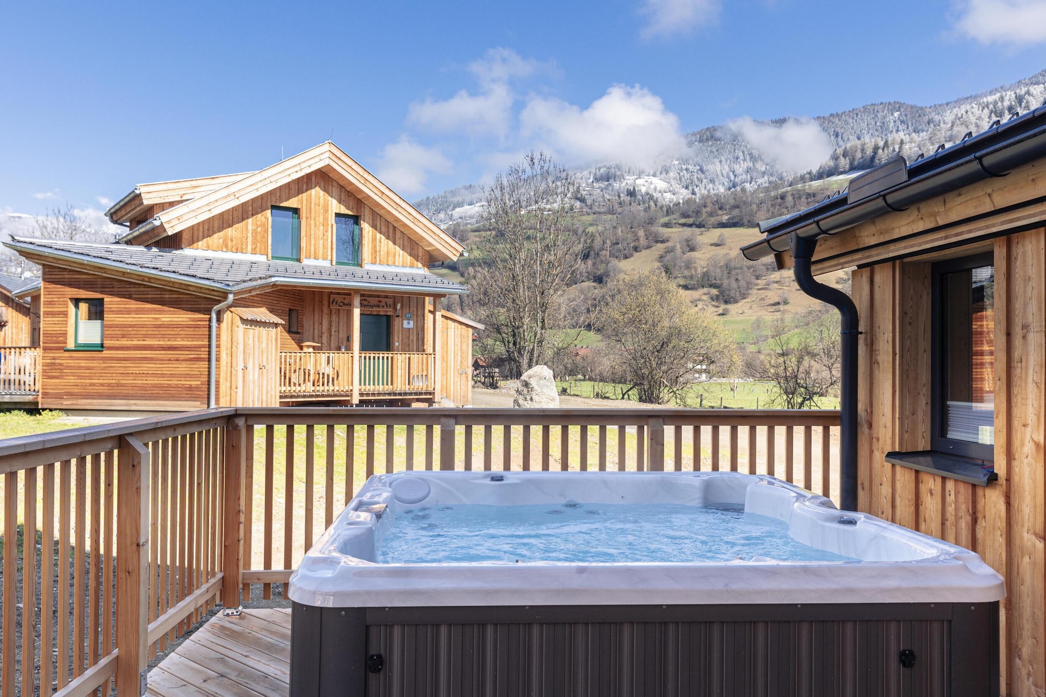 Attractive chalet with terrace