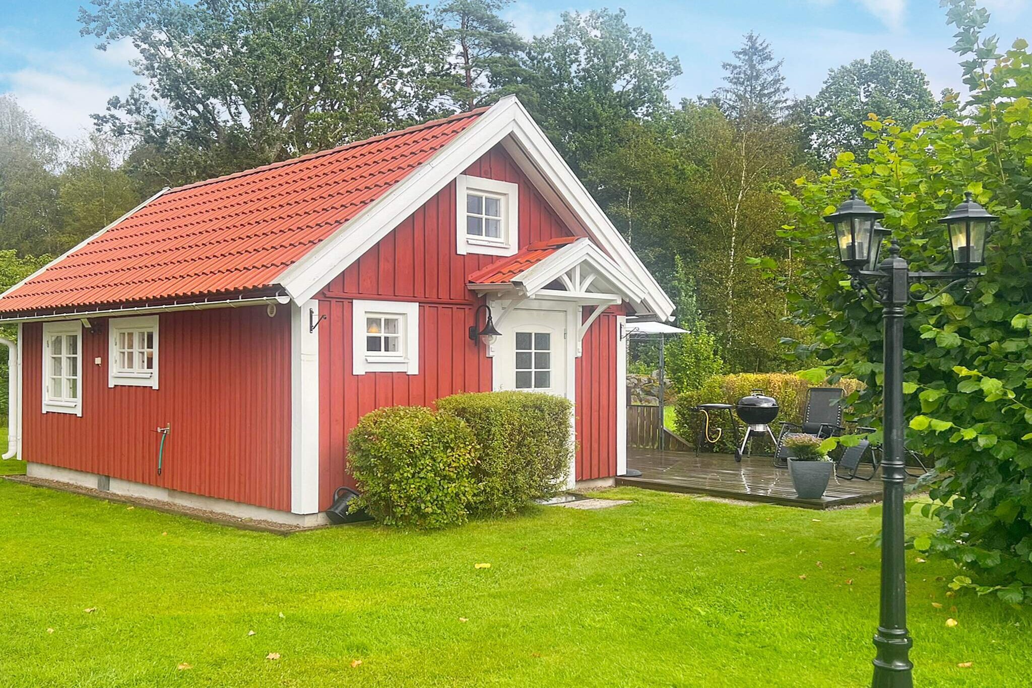 3 Personen vakantie huis in LINNERYD - Buitenlucht