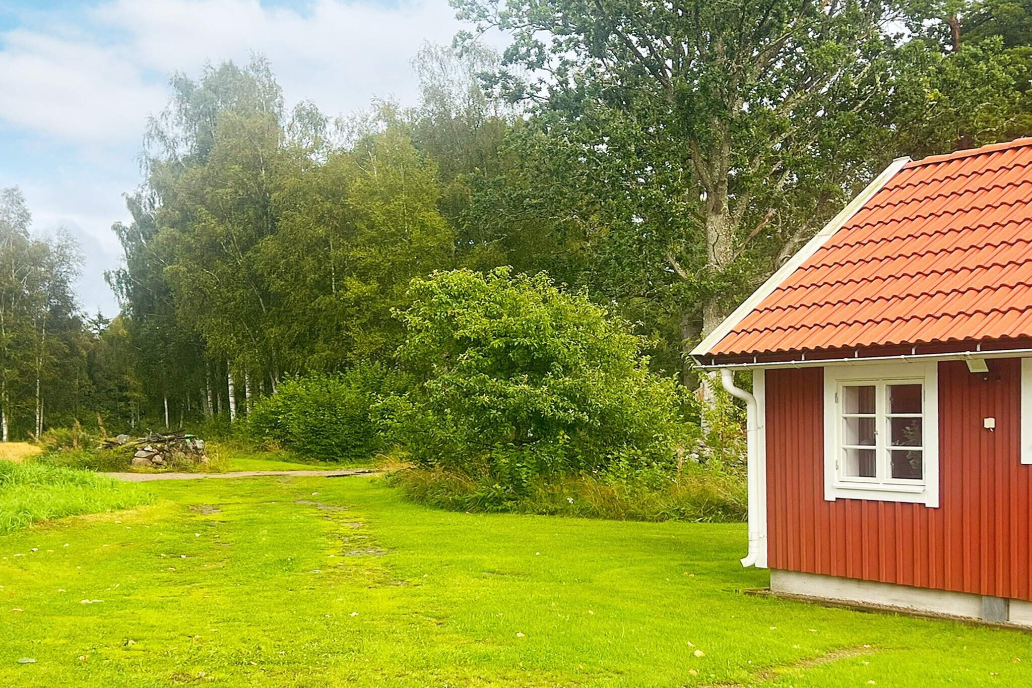 3 Personen vakantie huis in LINNERYD - Buitenlucht