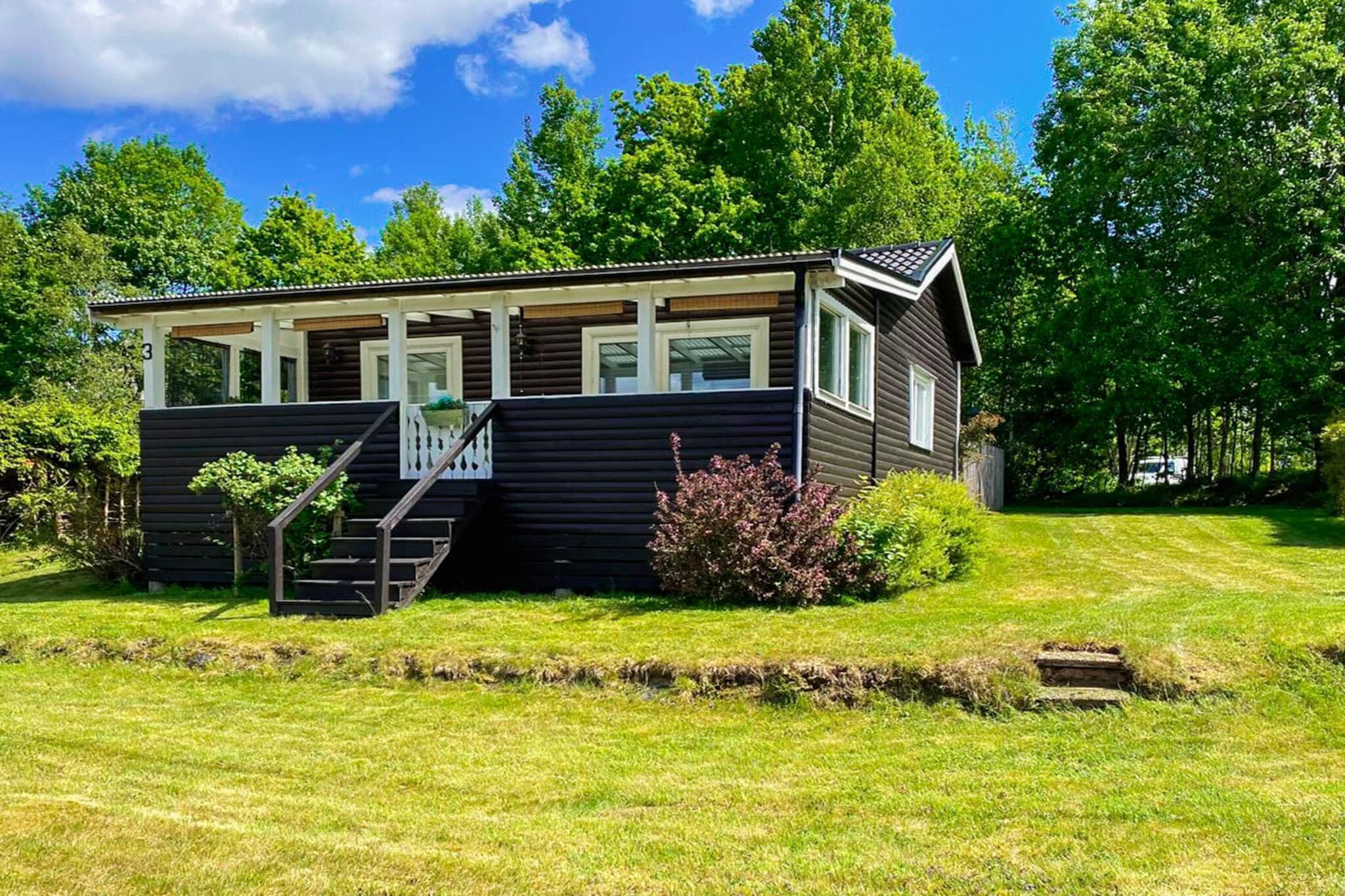 4 Sterne Ferienhaus in BORÅS - Im Freien