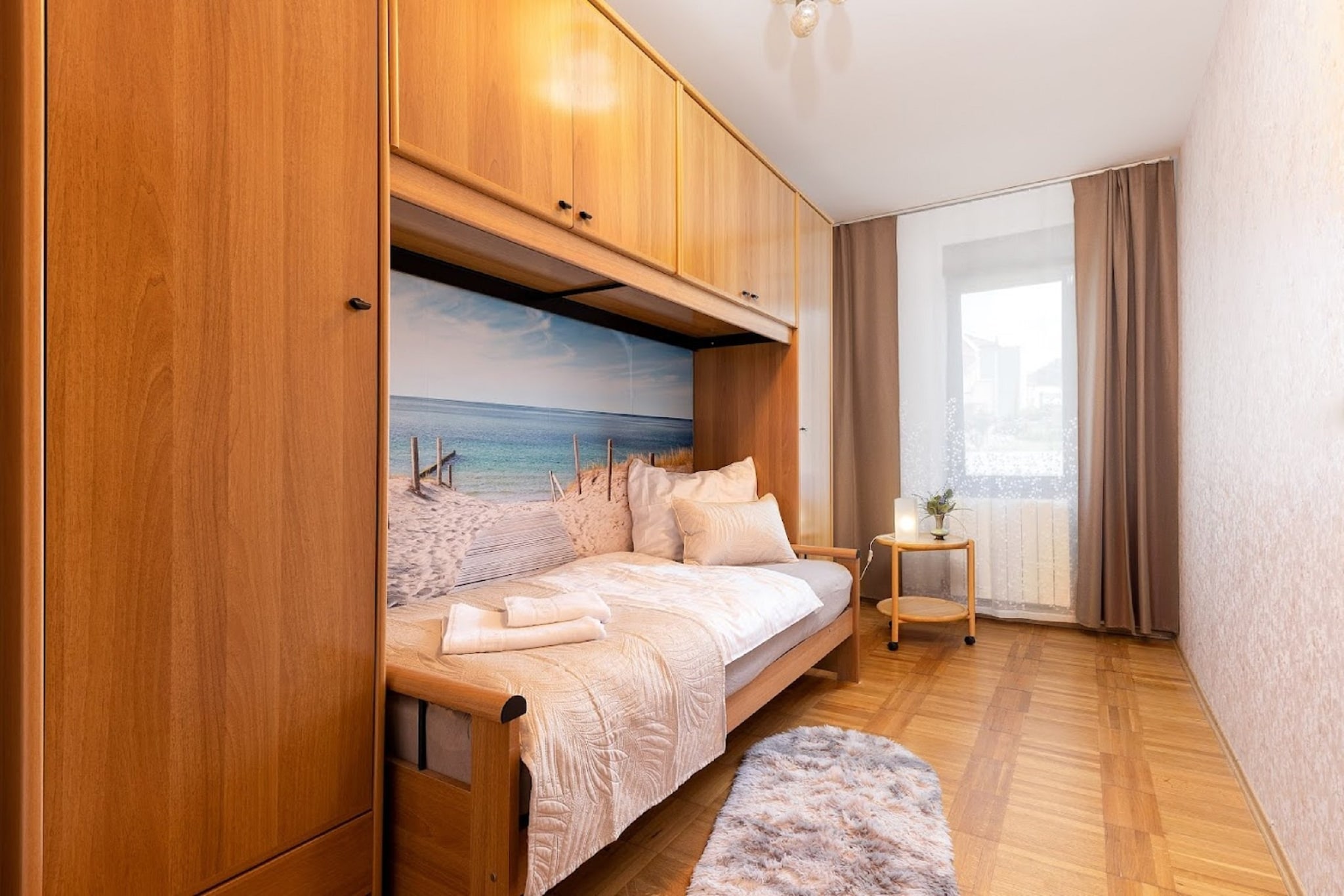 Apartment Bella Dalia - Two  Bedroom Apartment with Balcony and Sea View-Schlafzimmer