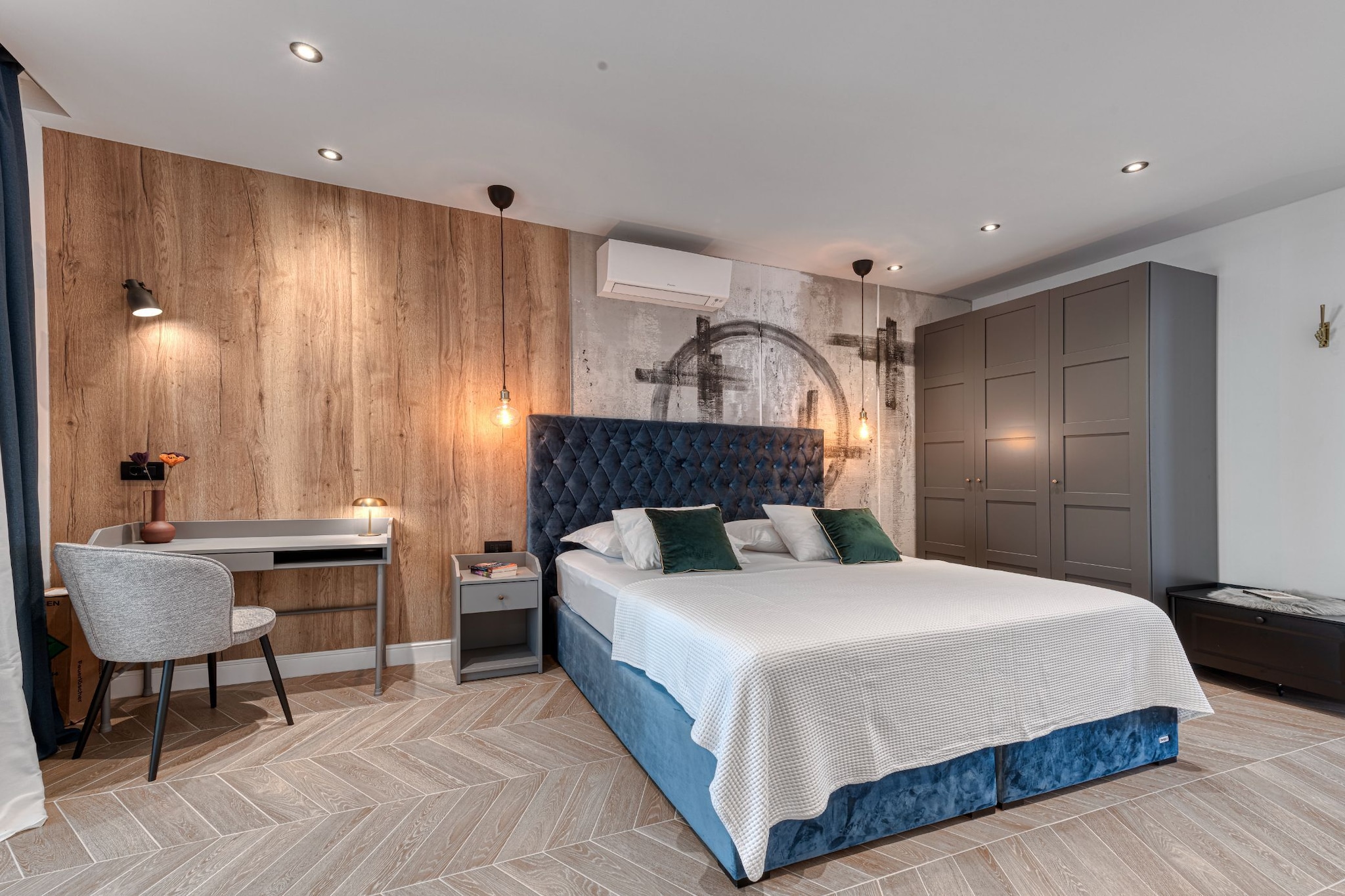 Luxury SPA B.one Apartment - Two Bedroom Apartment with Private Pool and Hot Tub-Chambre