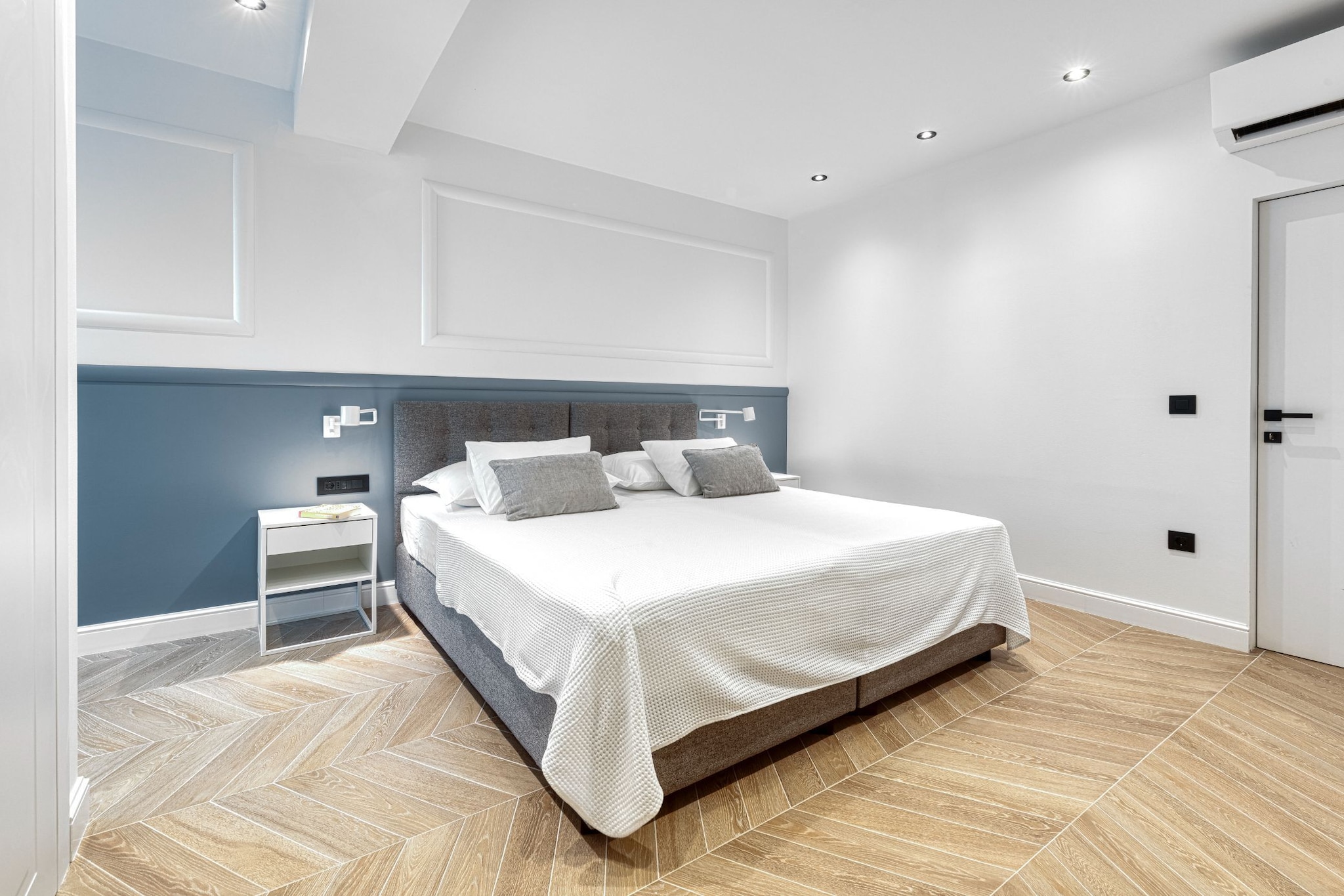 Luxury SPA B.one Apartment - Two Bedroom Apartment with Private Pool and Hot Tub-Chambre