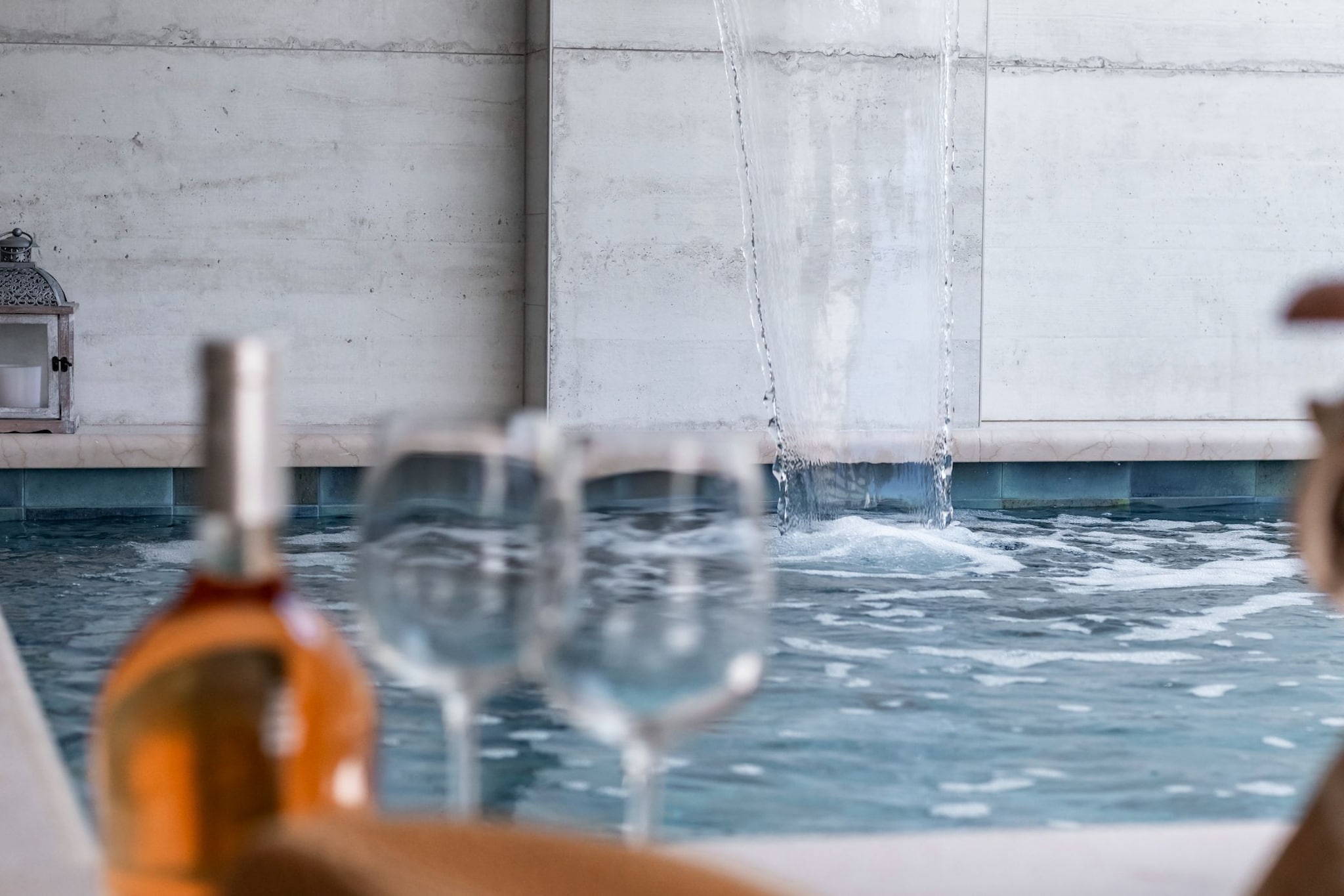 Luxury SPA B.one Apartment - Two Bedroom Apartment with Private Pool and Hot Tub-Piscine