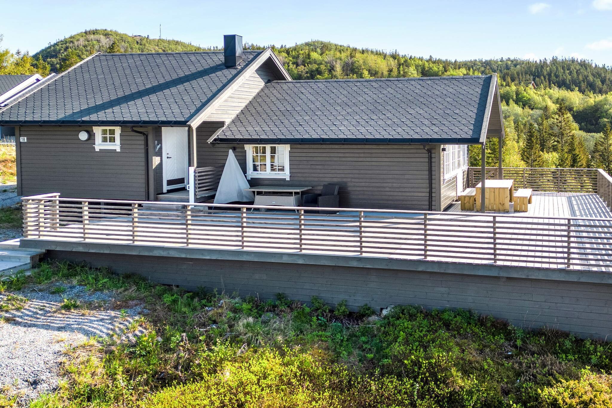4 etoiles maison de vacances a Naustbukta - Extérieur