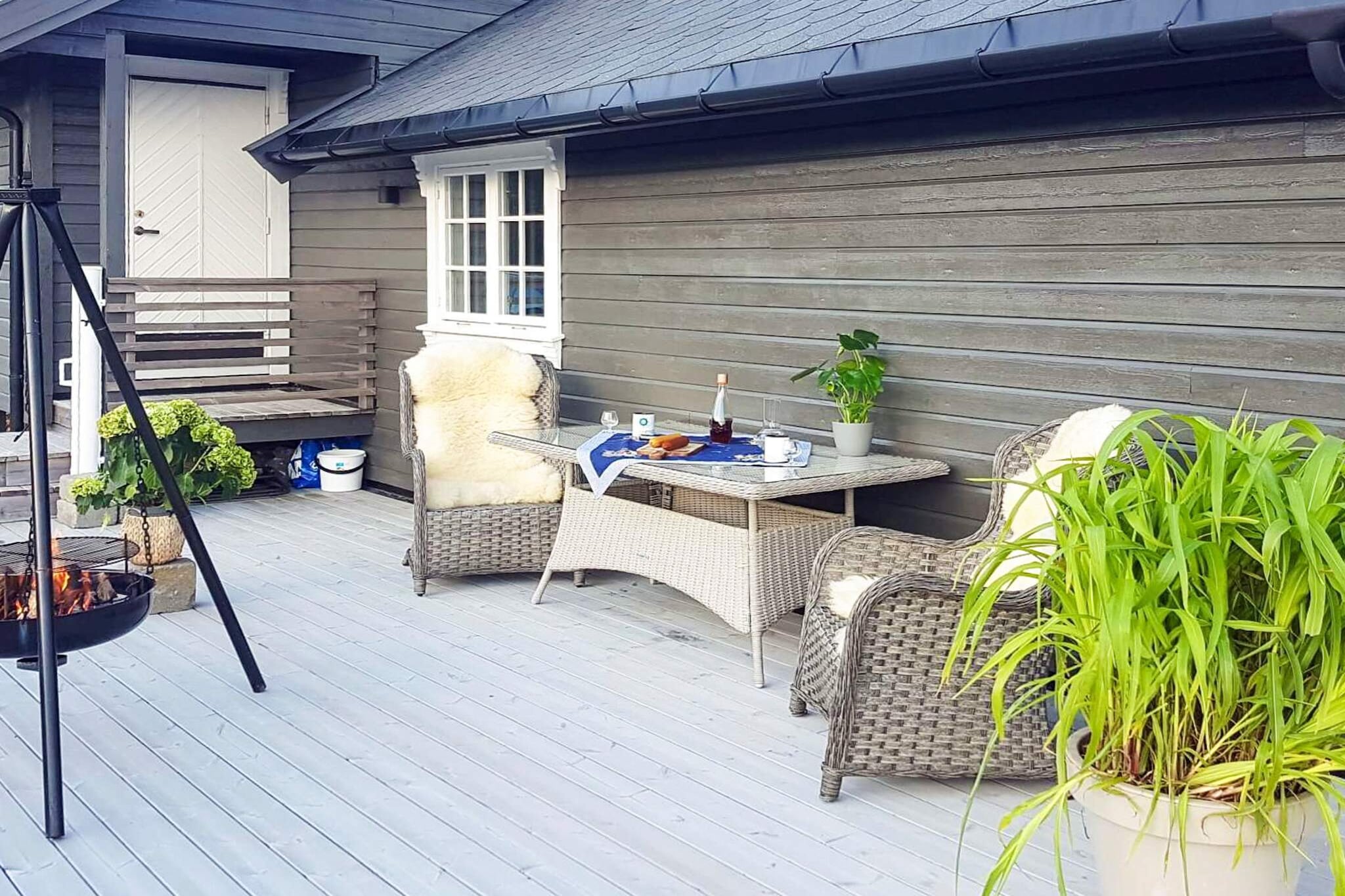4 etoiles maison de vacances a Naustbukta - Extérieur