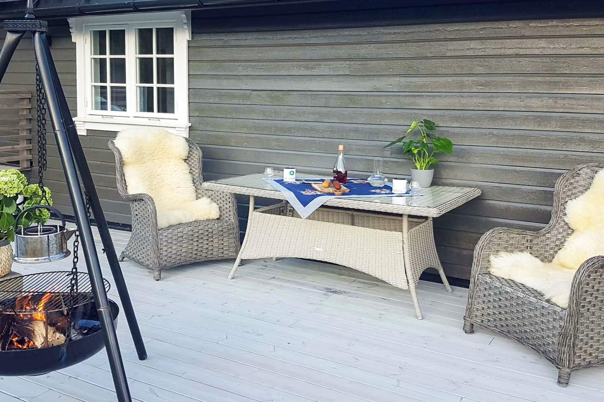 4 etoiles maison de vacances a Naustbukta - Extérieur