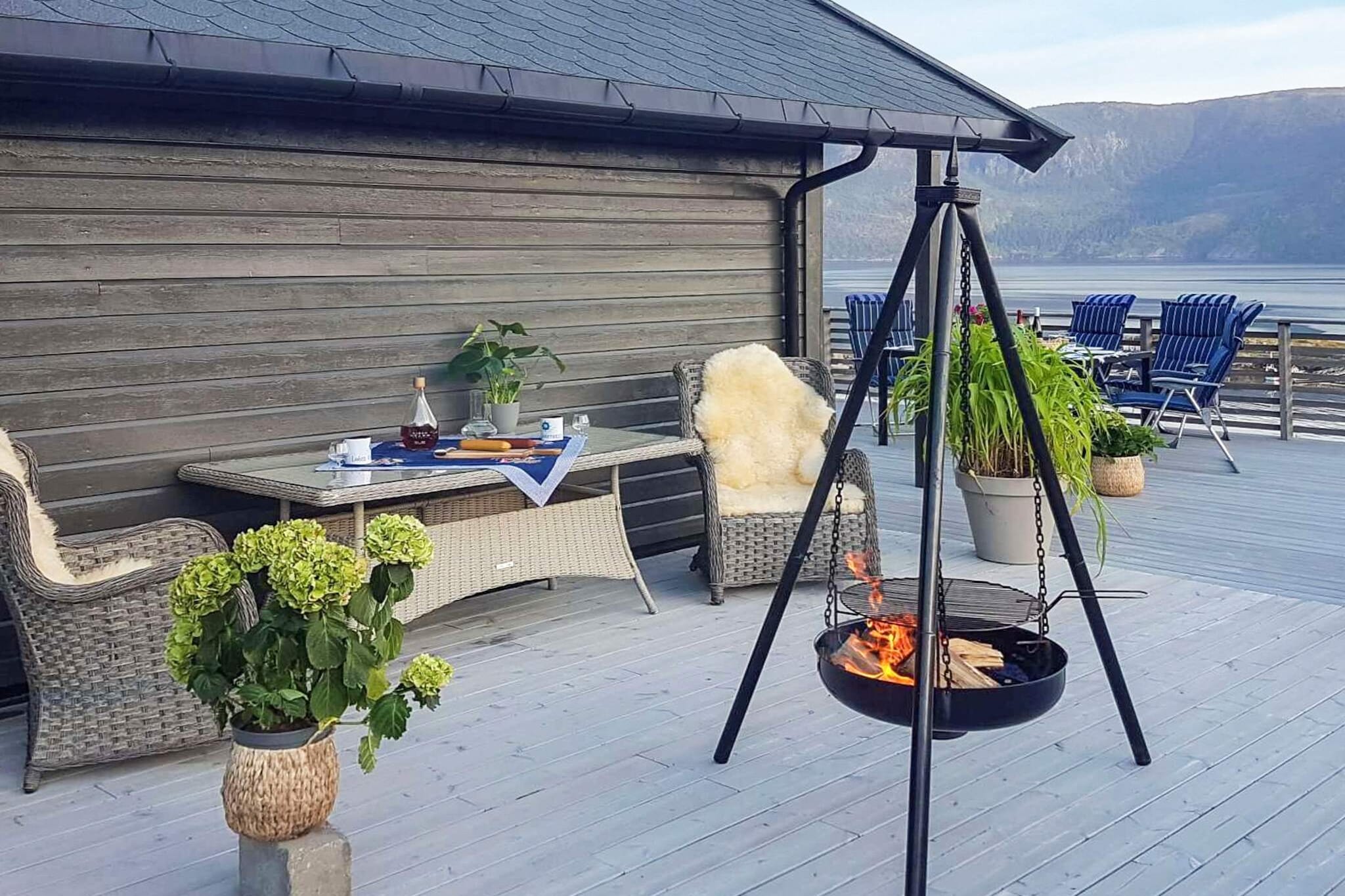 4 etoiles maison de vacances a Naustbukta - Extérieur