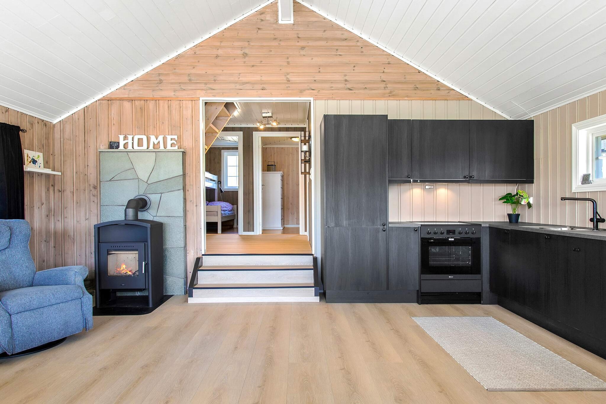4 etoiles maison de vacances a Naustbukta - Intérieur
