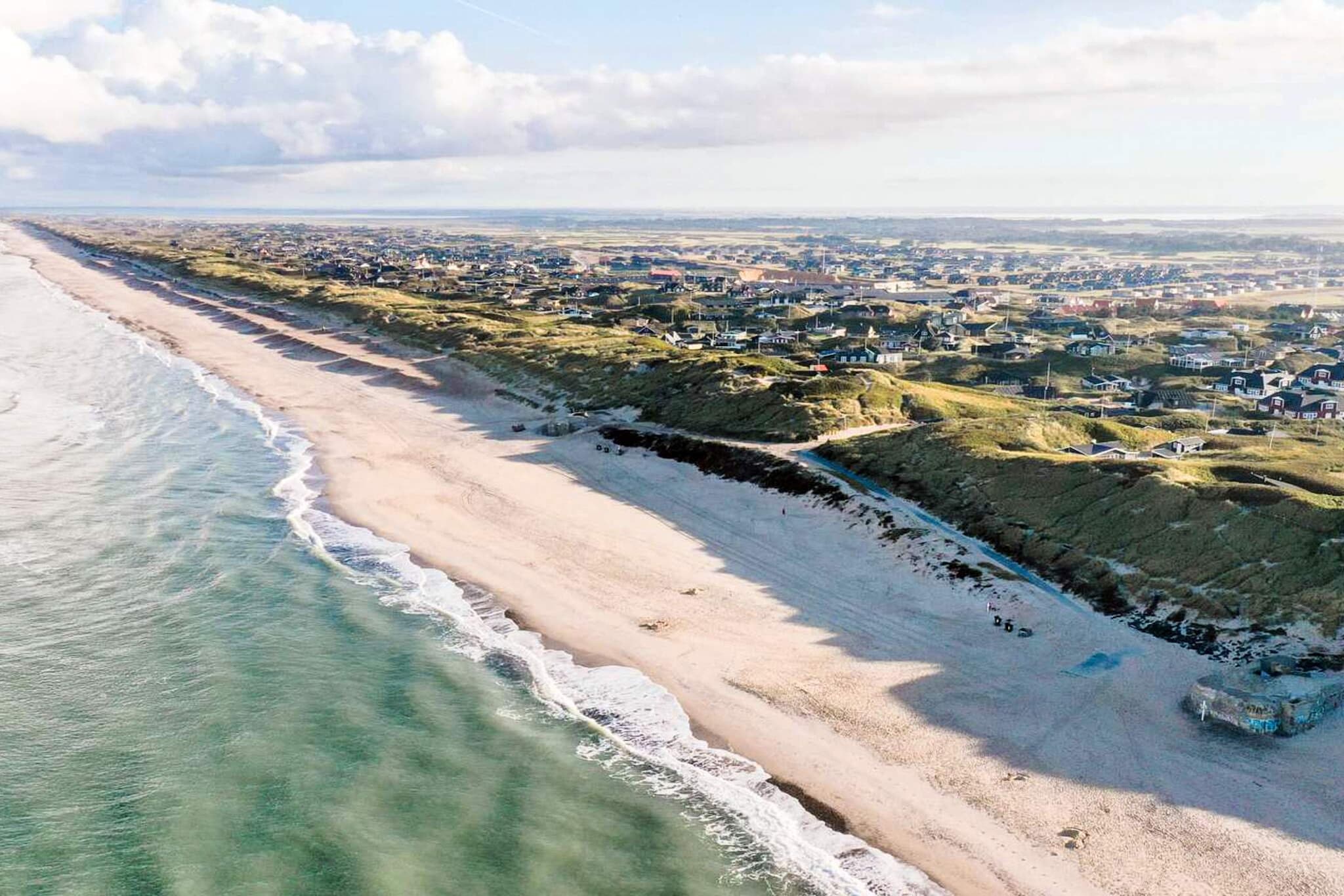 Gezellig toevluchtsoord in Sondervig - Buitenlucht