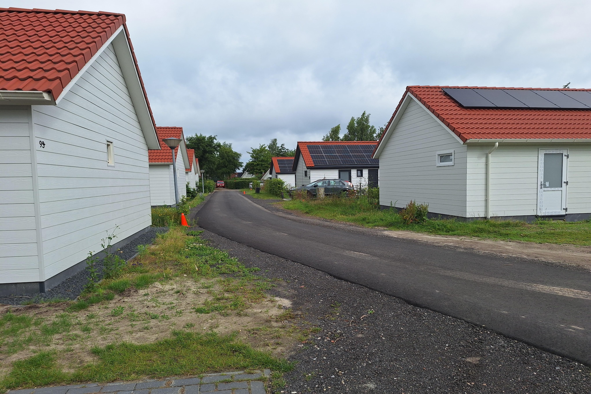 Chalet in Sint Nyk-Außenbereich Sommer