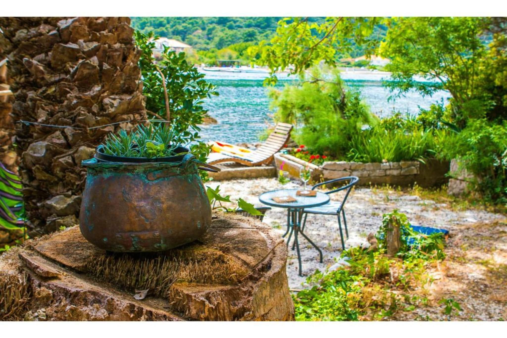 Seaside Holiday Home Andrija - Two Bedroom Holiday Home with Sea View-Outdoor