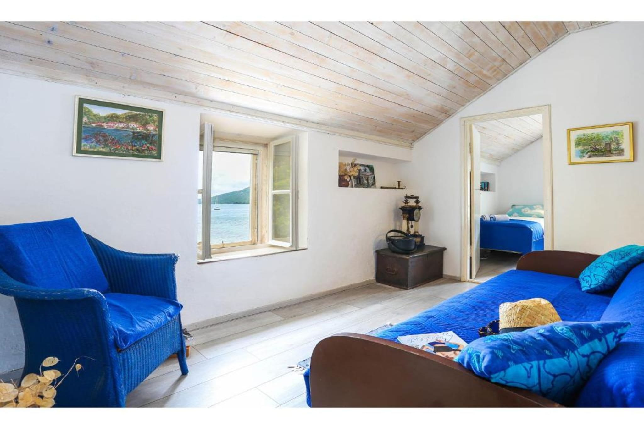 Seaside Holiday Home Andrija - Two Bedroom Holiday Home with Sea View-Indoor