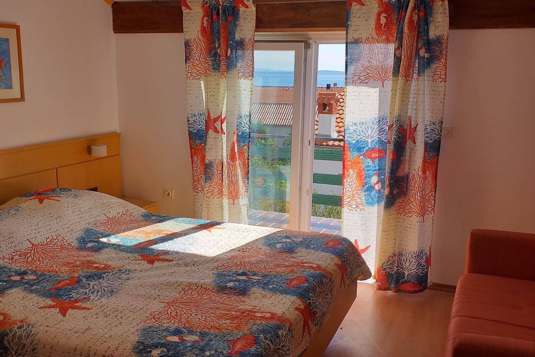 Apartments Lavanda & More - Three Bedroom Apartment with Shared Terrace-Chambre