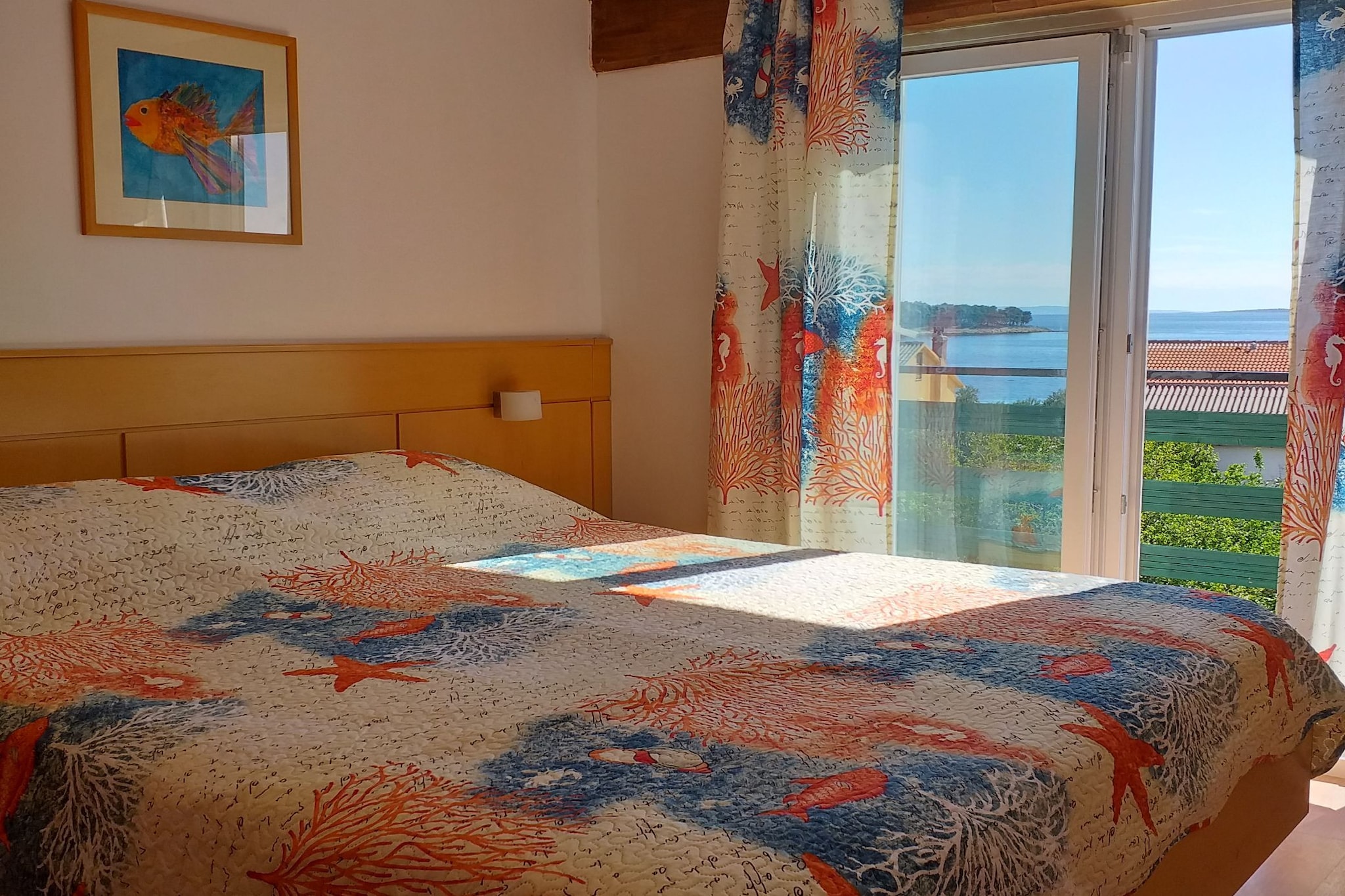 Apartments Lavanda & More - Three Bedroom Apartment with Shared Terrace-Chambre