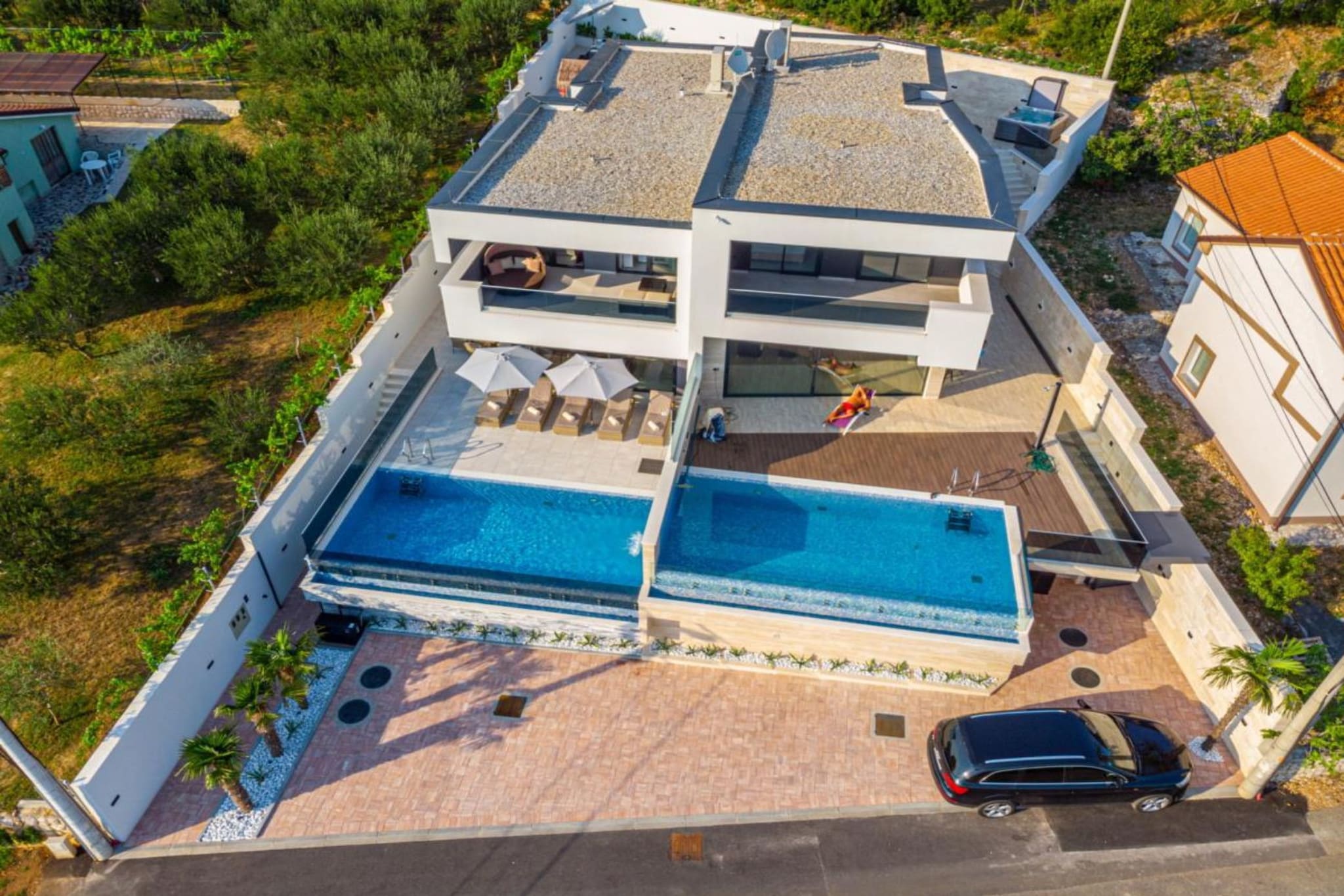 Lorena Stylish Sea View Villa - Four Bedroom Villa with Private Pool-Outdoor