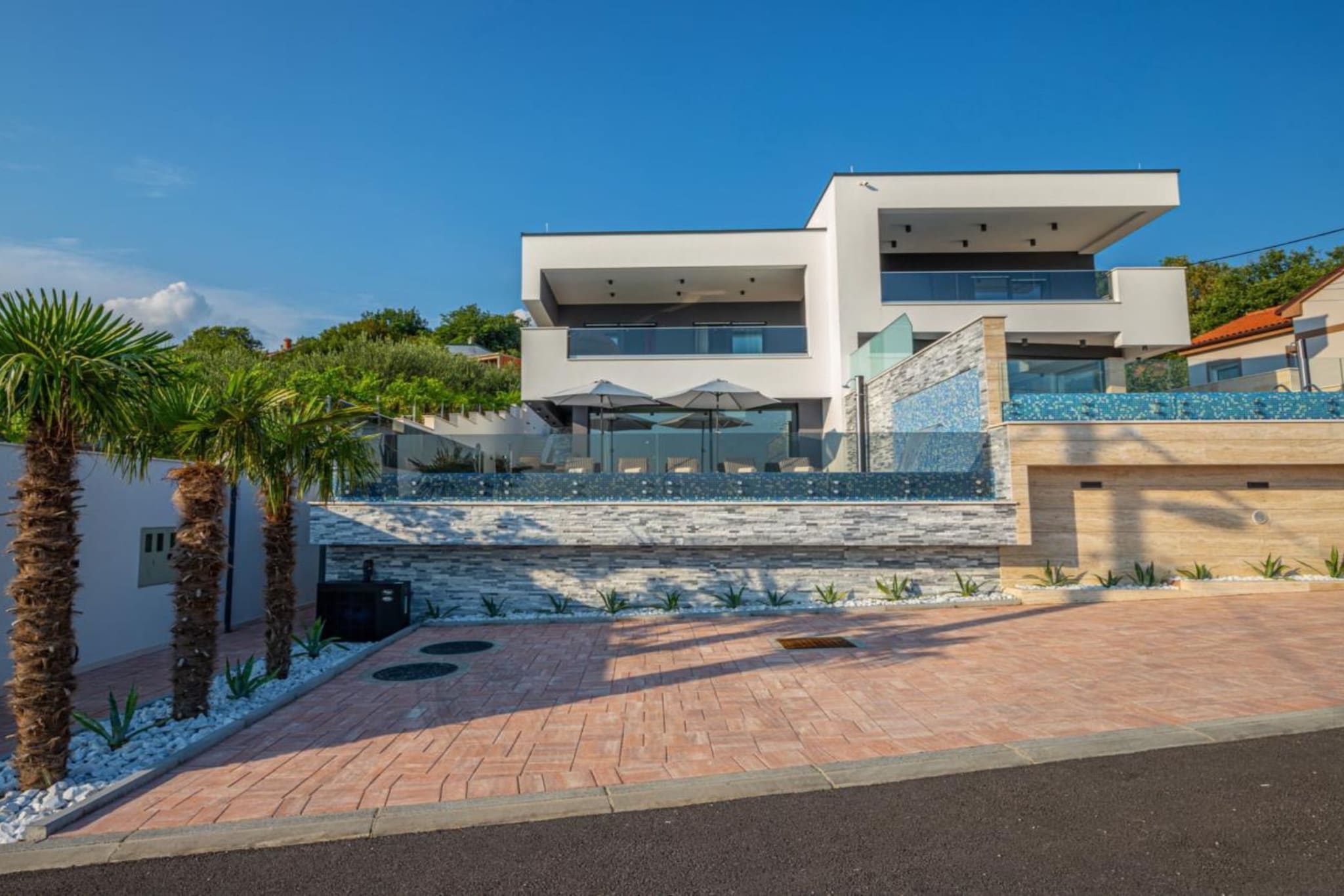 Lorena Stylish Sea View Villa - Four Bedroom Villa with Private Pool-Outdoor