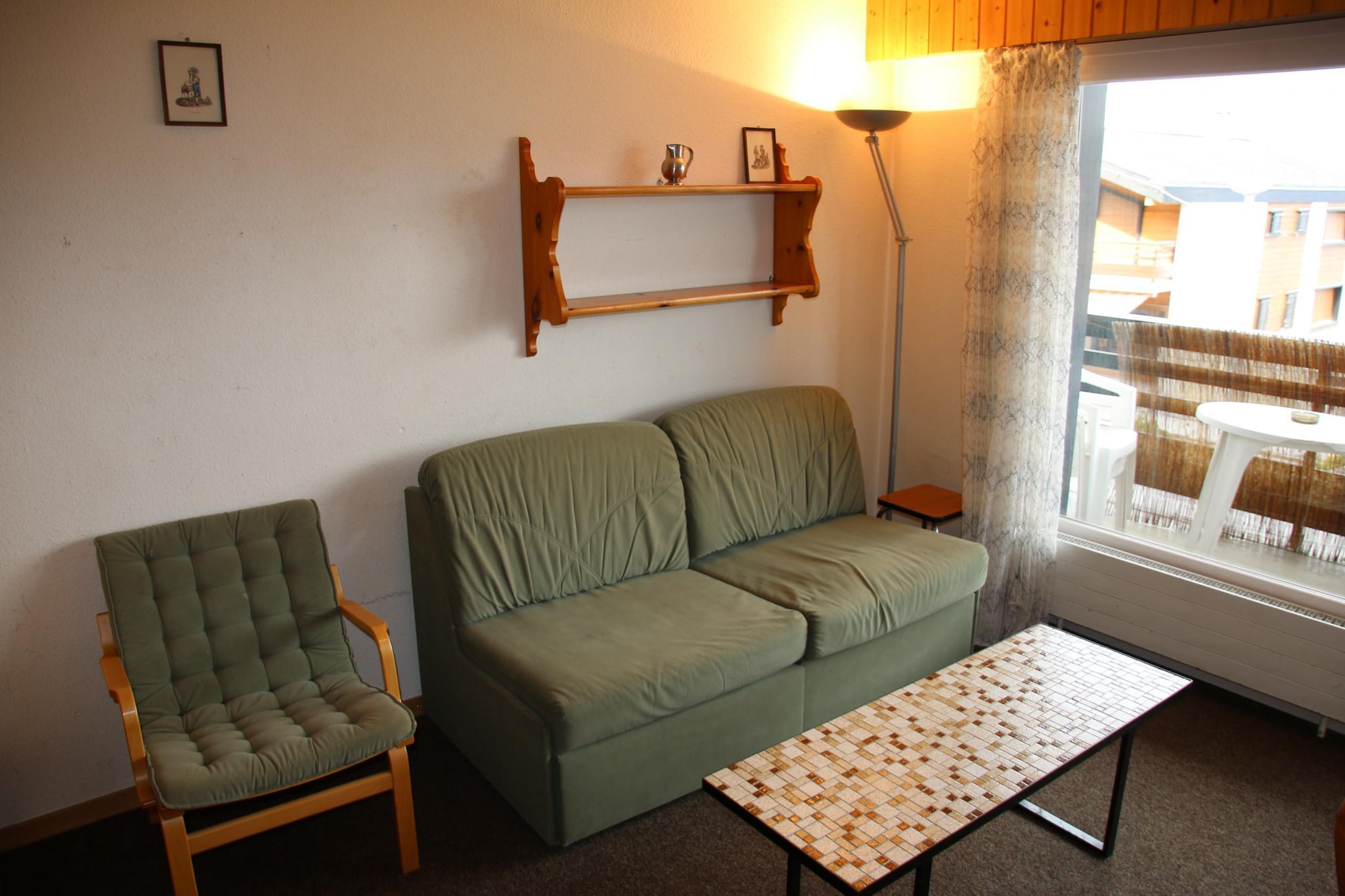Combyre C 012 - COMFORTABLE studio 4 pers-Living room