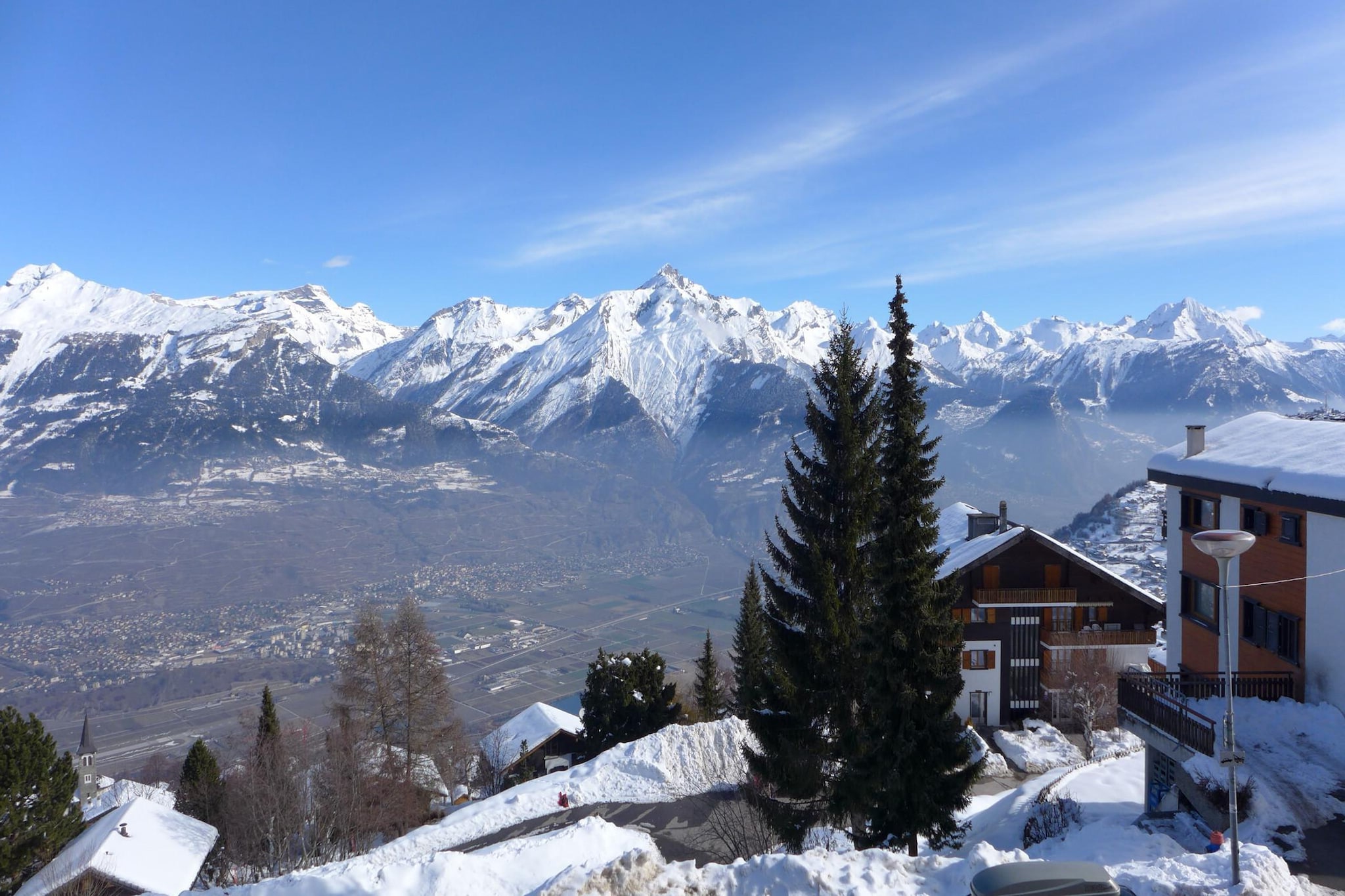 Diablerets D 012 -MOUNTAIN studio 4 pers-Vue d'hiver