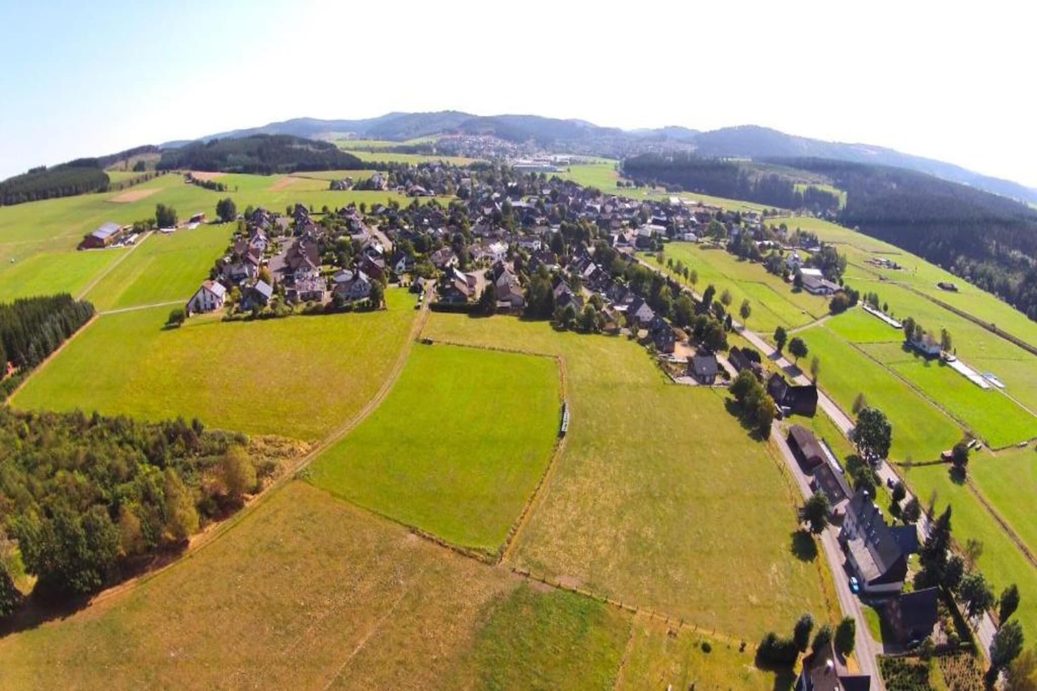 Weidenhäuser Mühle-Gebieden zomer 20km