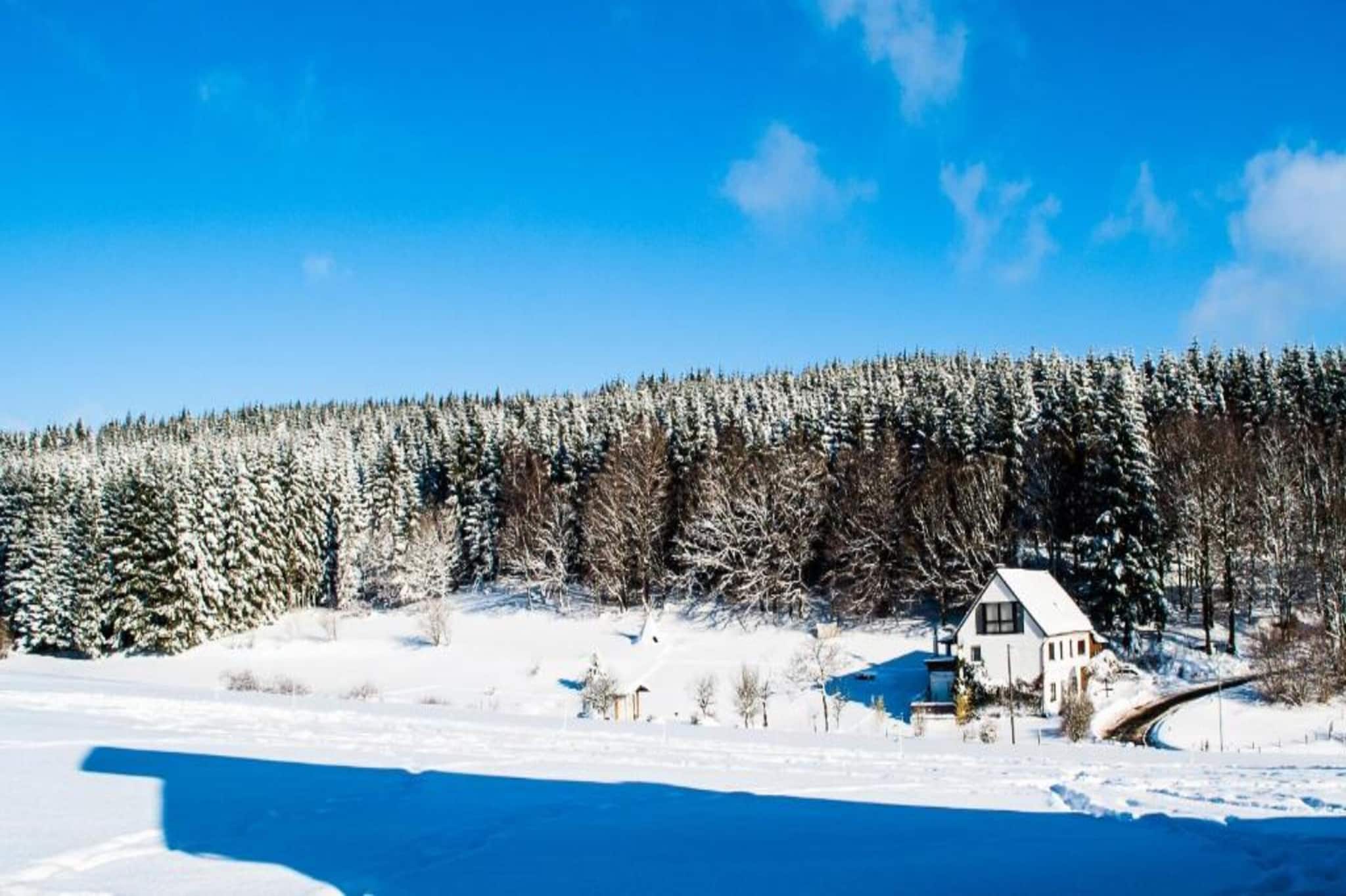 Weidenhäuser Mühle-Gebied winter 20km