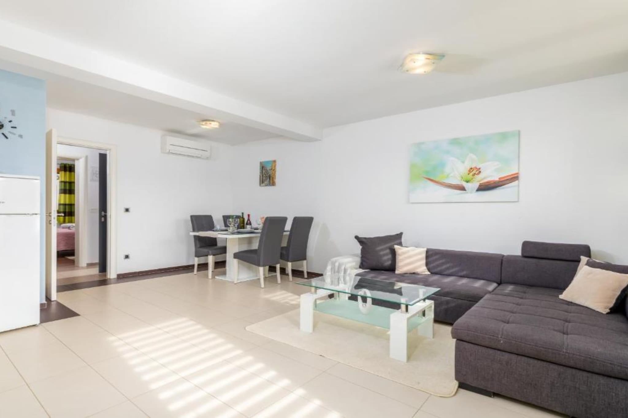 Villa  Casa Gigi With Swimming pool - Four bedroom villa-Woonkamer