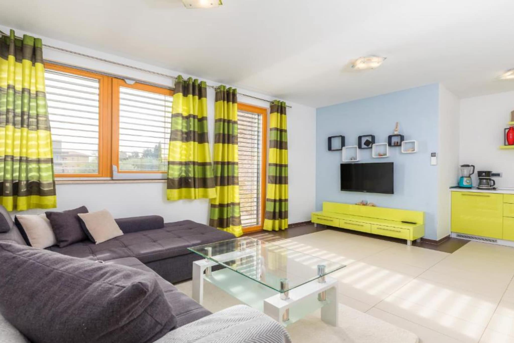 Villa  Casa Gigi With Swimming pool - Four bedroom villa-Woonkamer