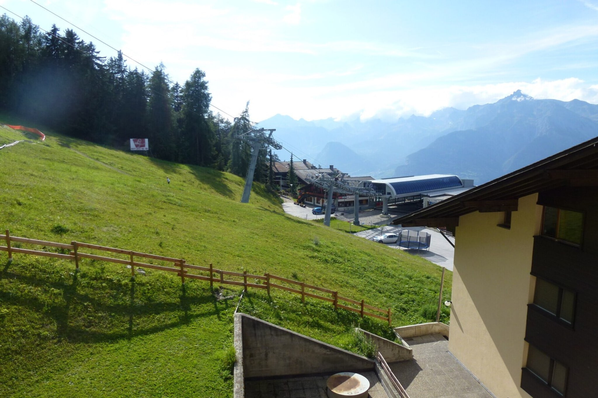 Studio in Veysonnaz by Ski Slopes & Gondola