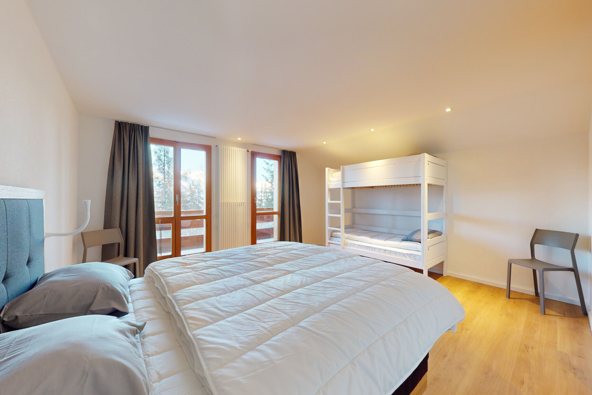 Chalet de l'Ours-Slaapkamer